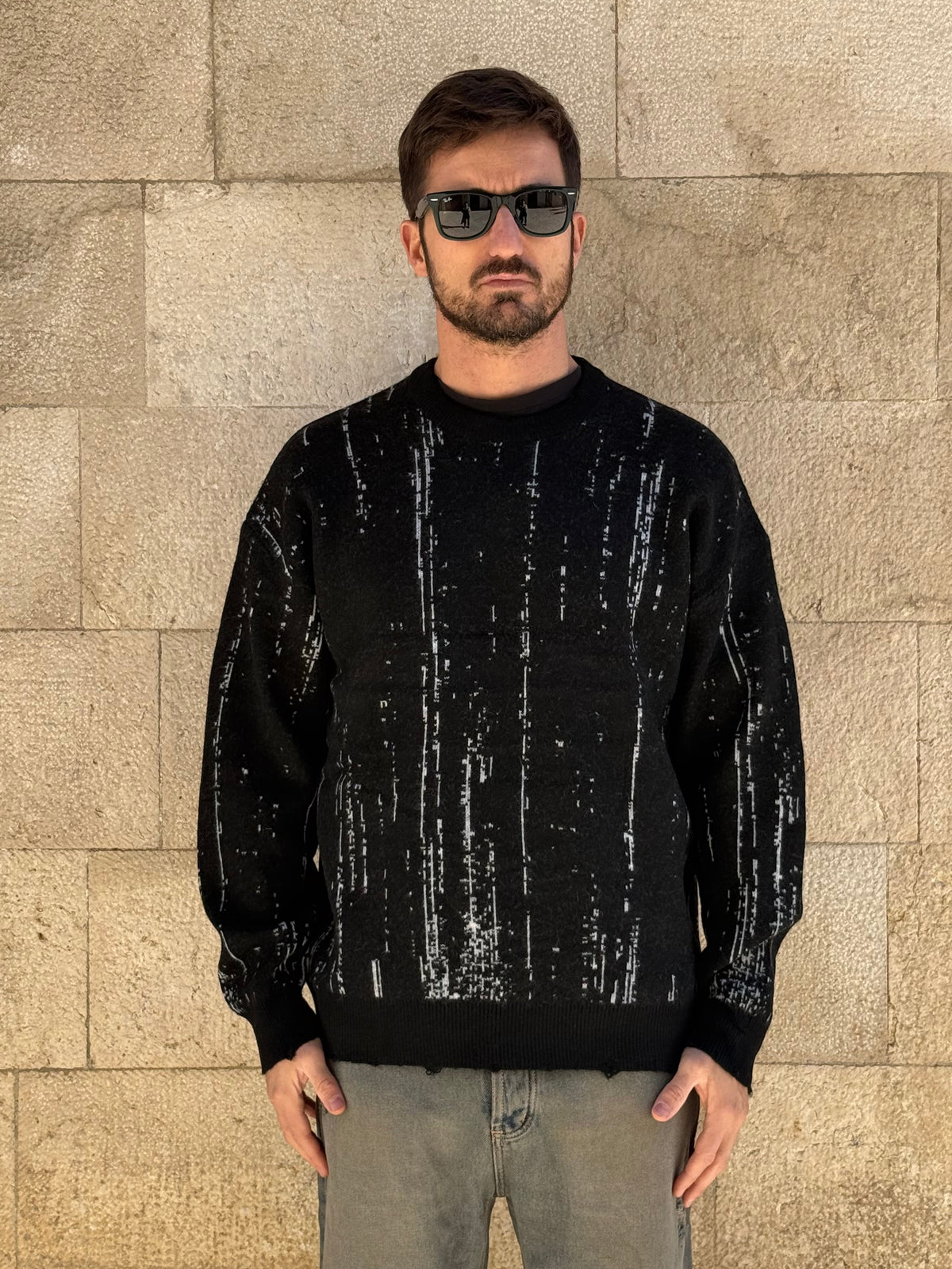 MAGLIA W86149 - NERO