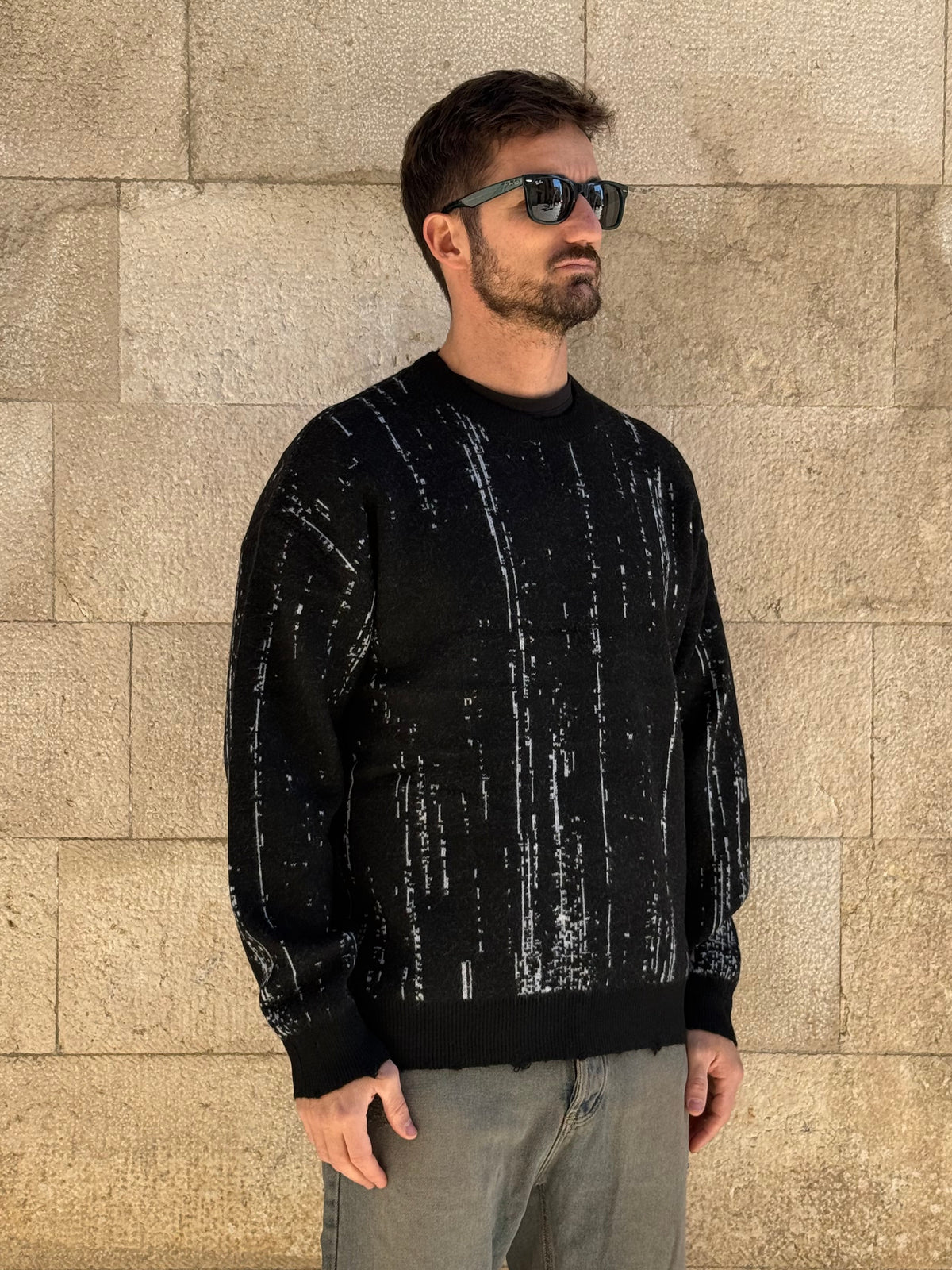MAGLIA W86149 - NERO