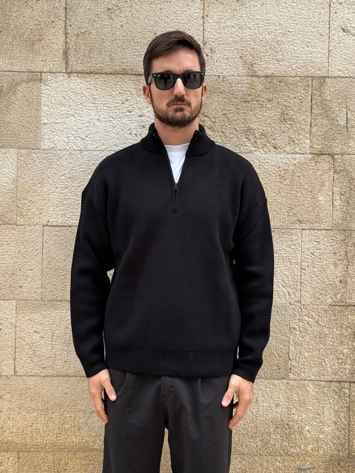 MAGLIA AC25456 - NERO