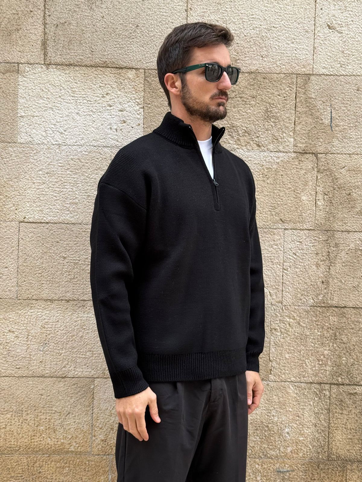 MAGLIA AC25456 - NERO