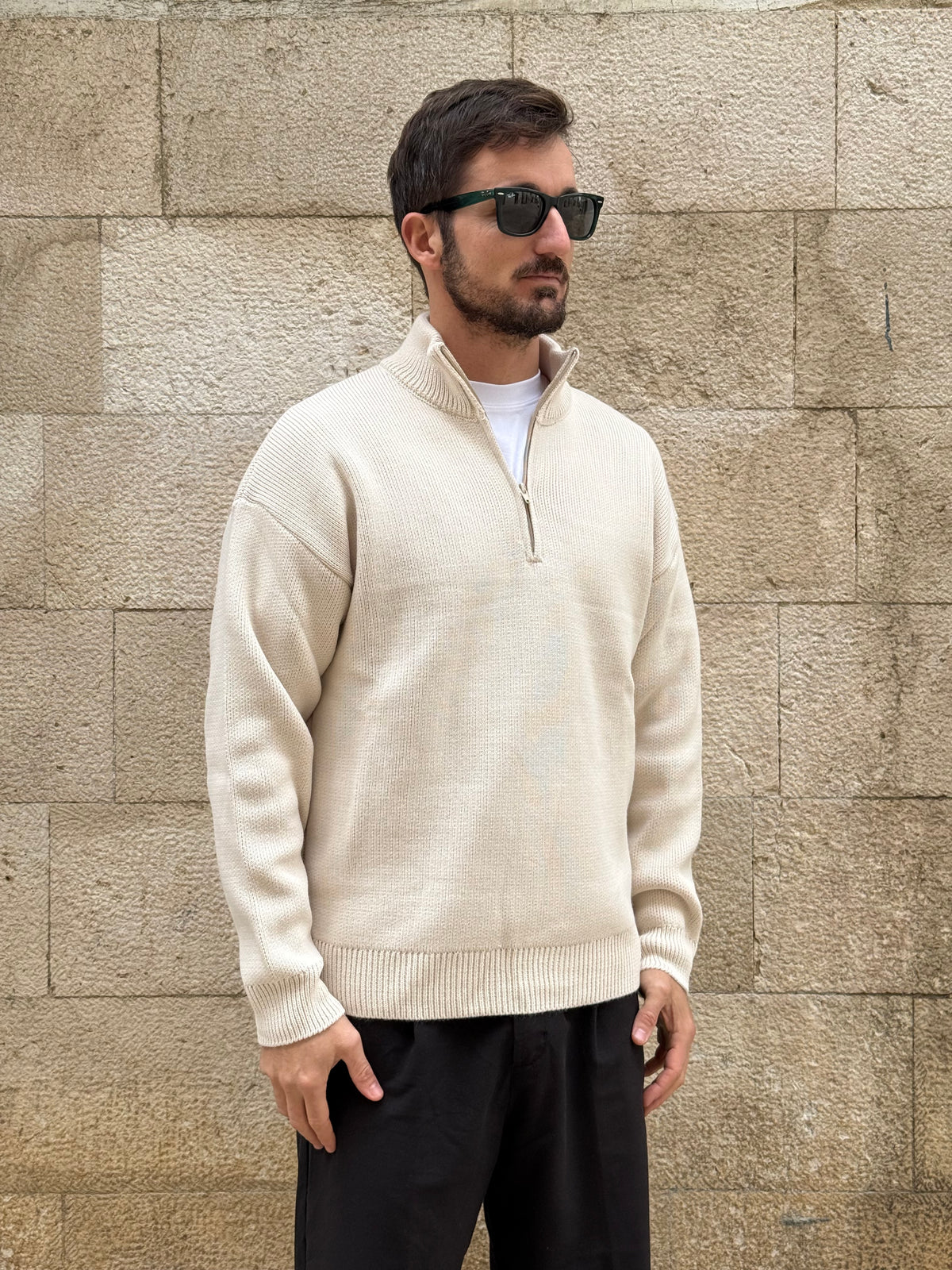 MAGLIA AC25456 - BEIGE