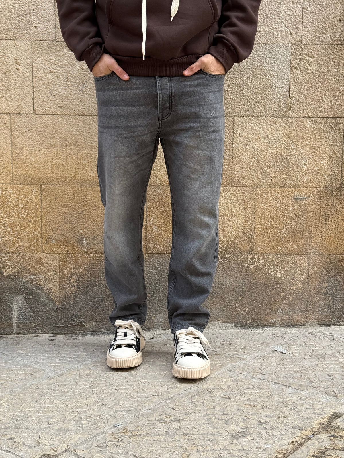 JEANS MAIORCA-2503- GRIGIO