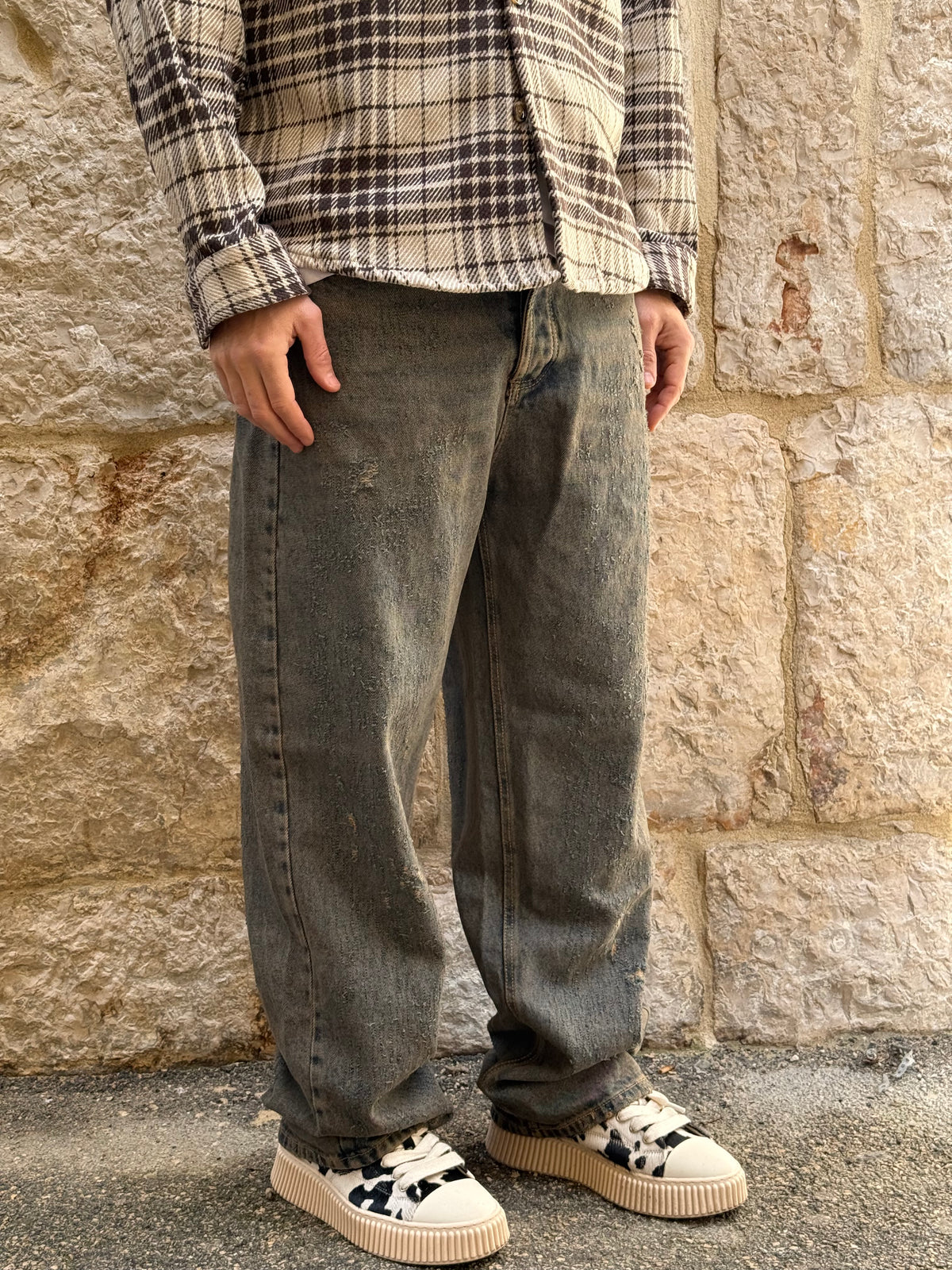 JEANS  TANGO302-DM107- BLU SLAVATO