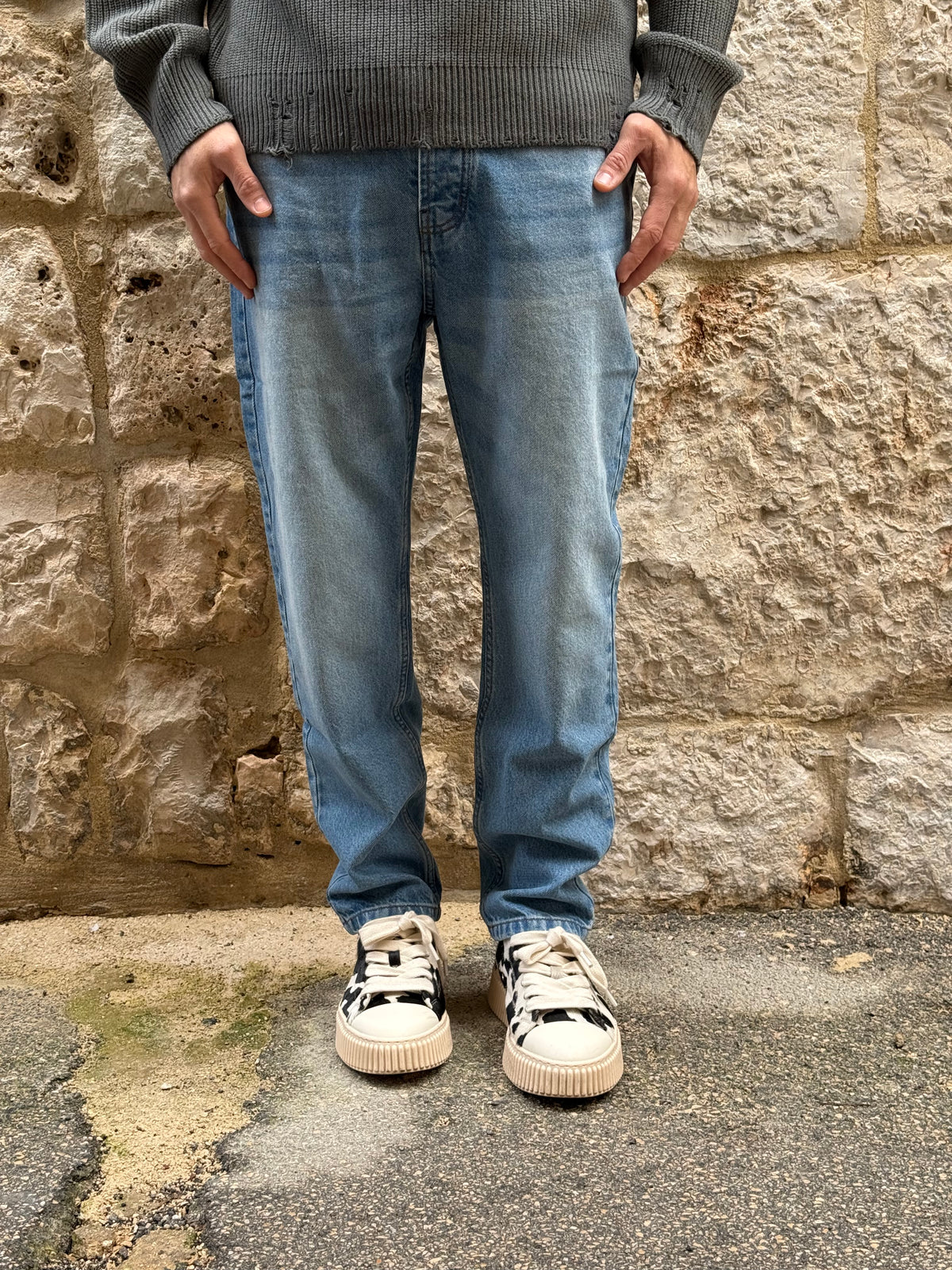 JEANS MAIORCA-2518 - BLU CHIARO