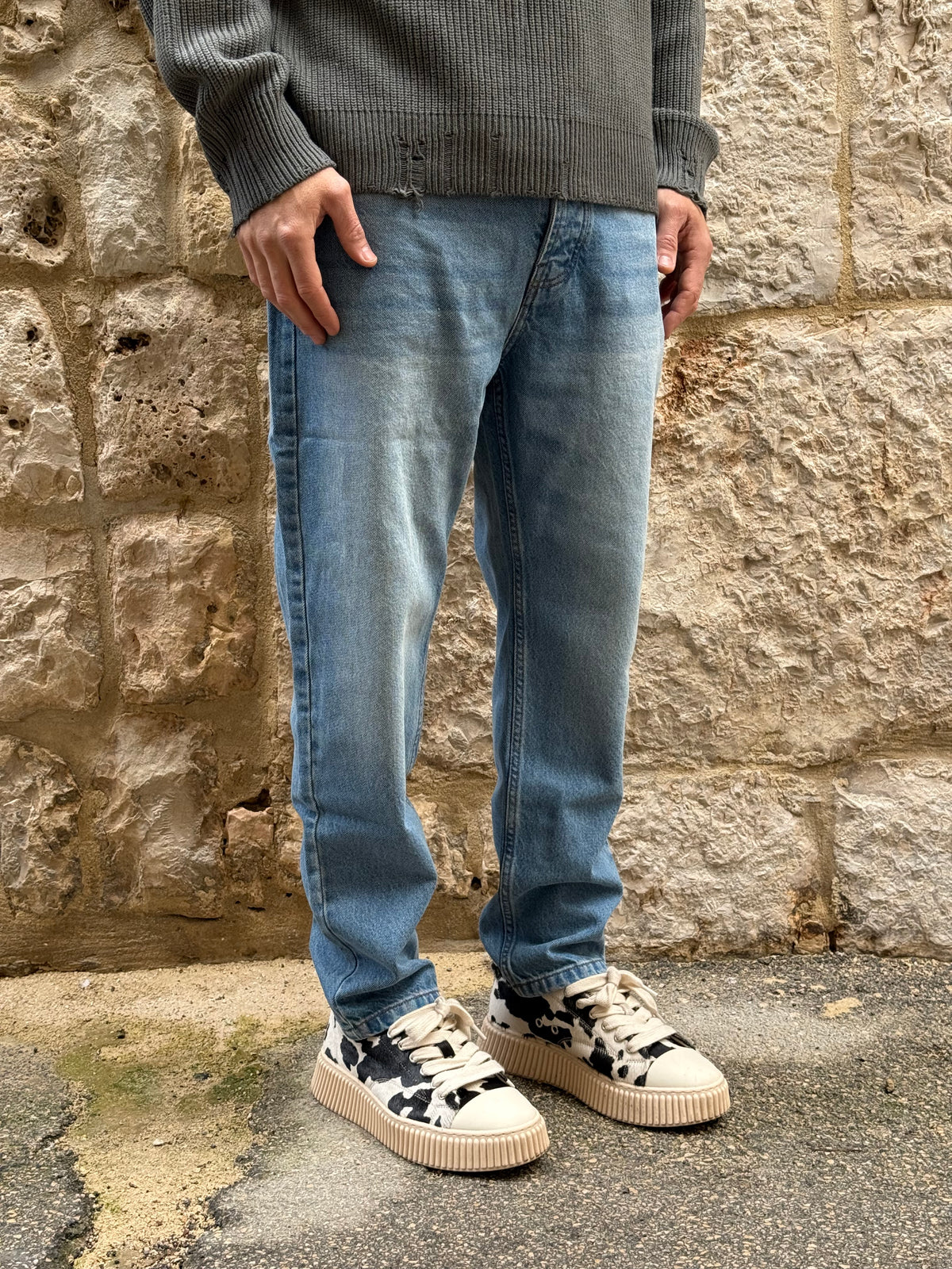 JEANS MAIORCA-2518 - BLU CHIARO