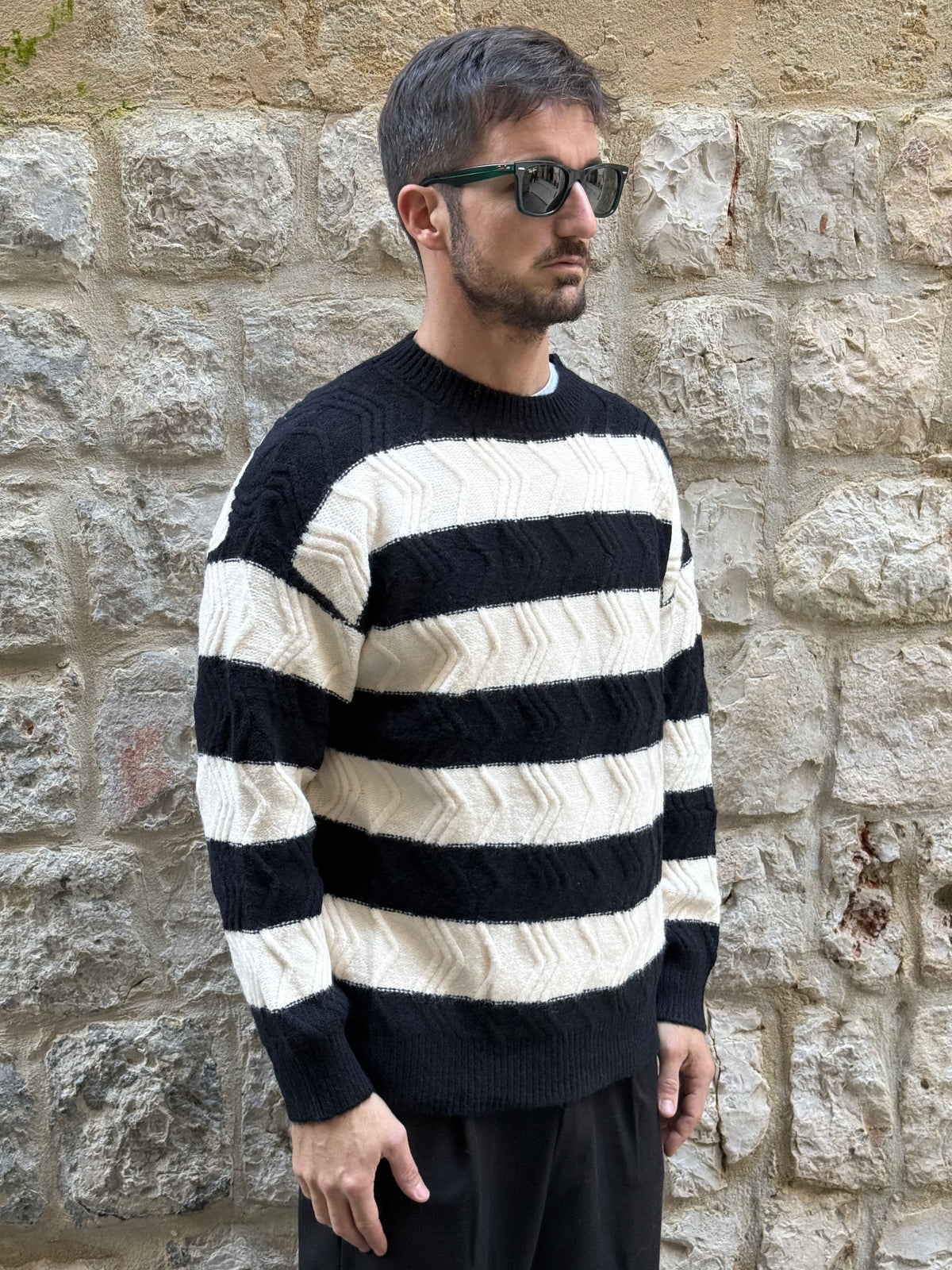 MAGLIA AJ720 - BIANCO