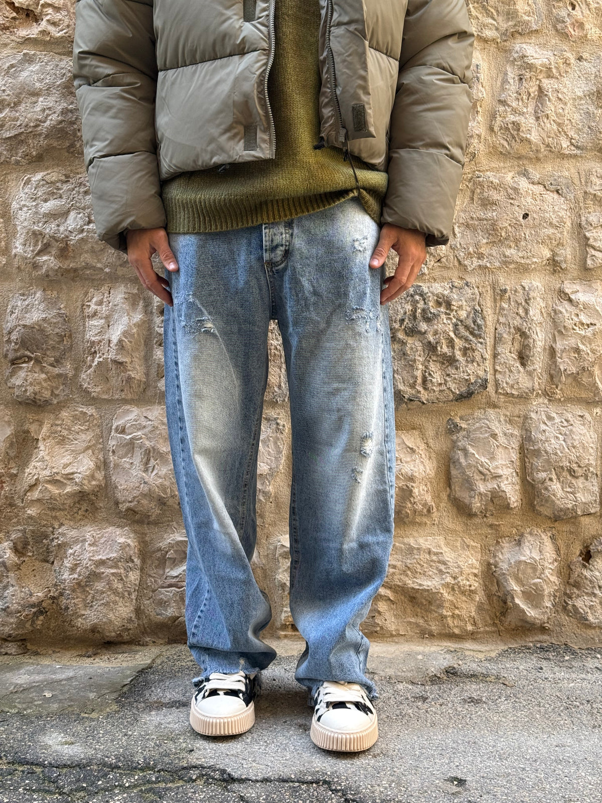 JEANS AD450 - BLU SLAVATO
