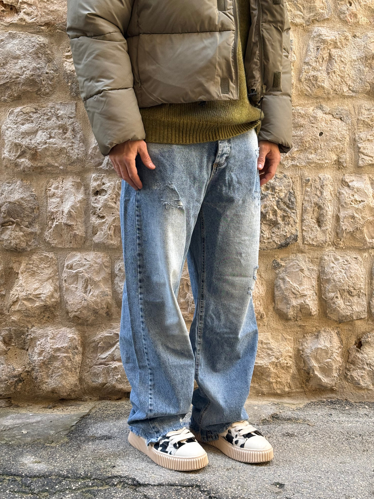 JEANS AD450 - BLU SLAVATO
