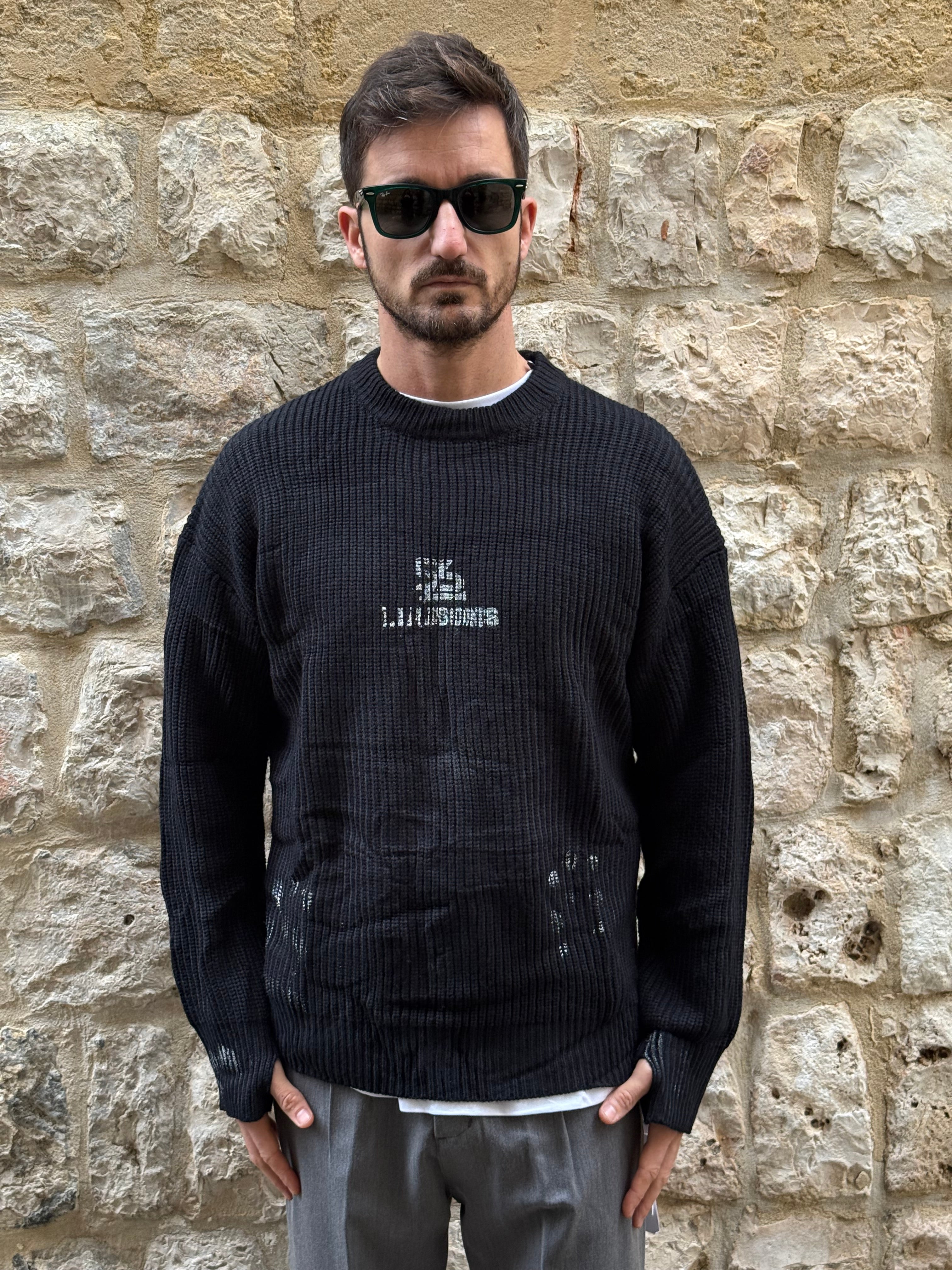 MAGLIA L6139 - NERO