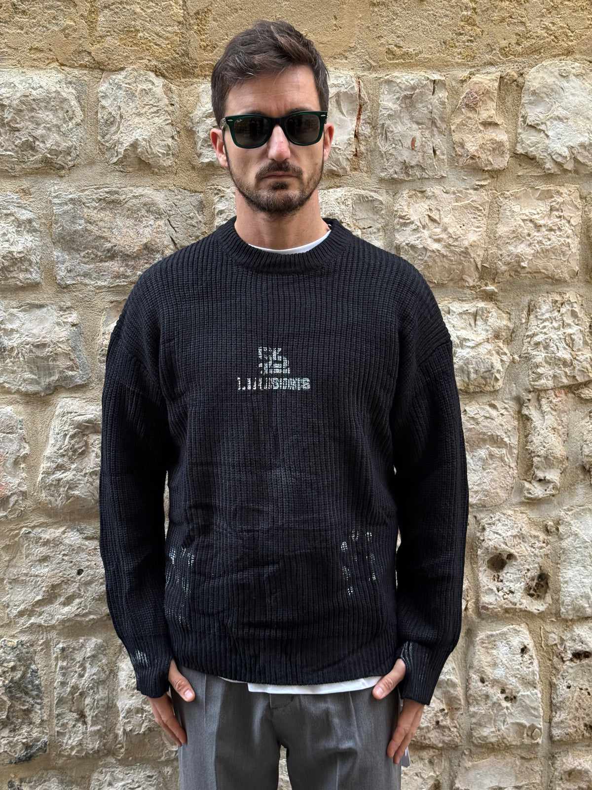 MAGLIA L6139 - NERO
