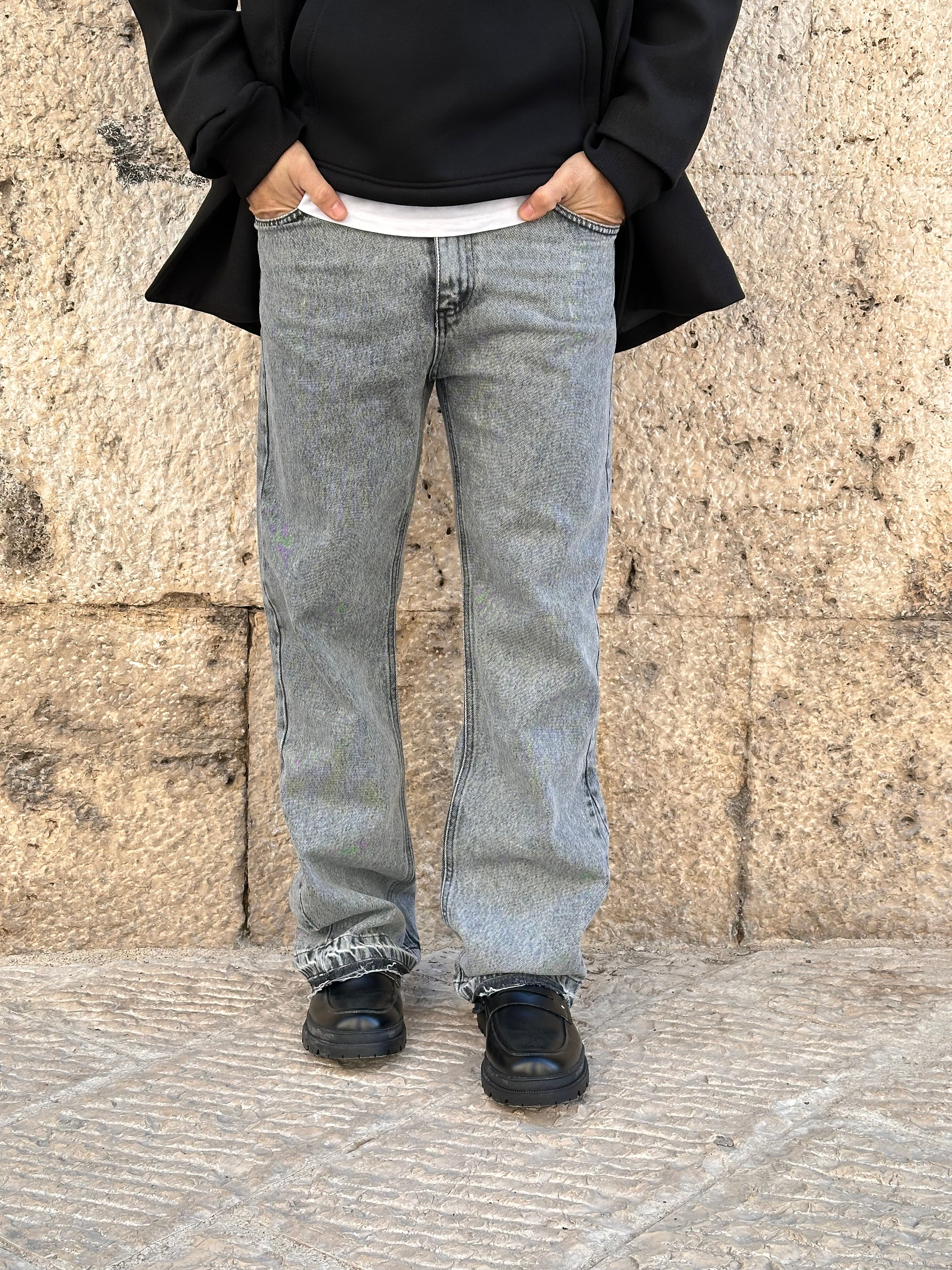 JEANS DP069-BK03 - GRIGIO