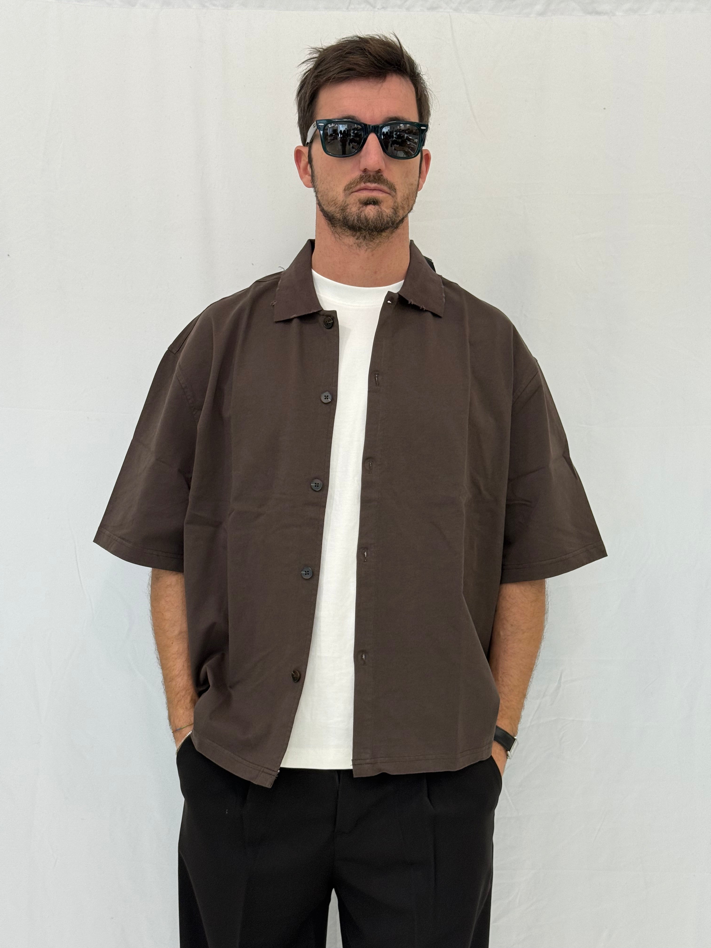 CAMICIA POLO L815503 - MARRONE