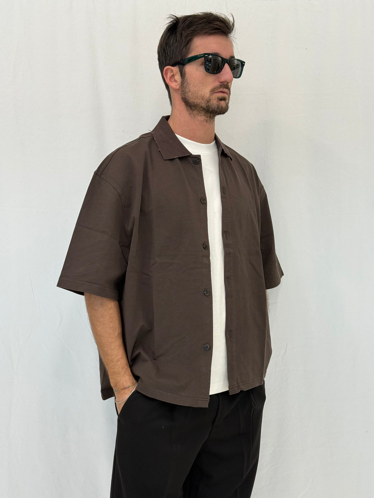 CAMICIA POLO L815503 - MARRONE