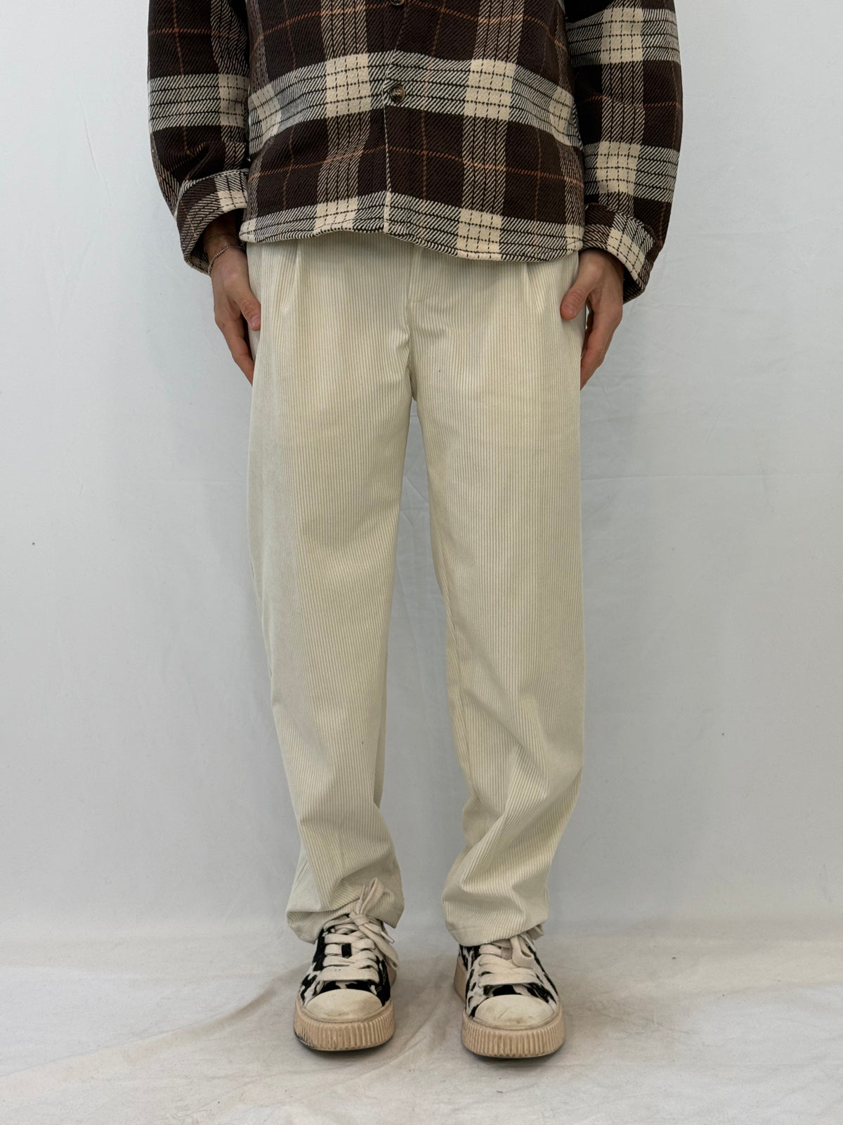 PANTALONE ZP253 - PANNA