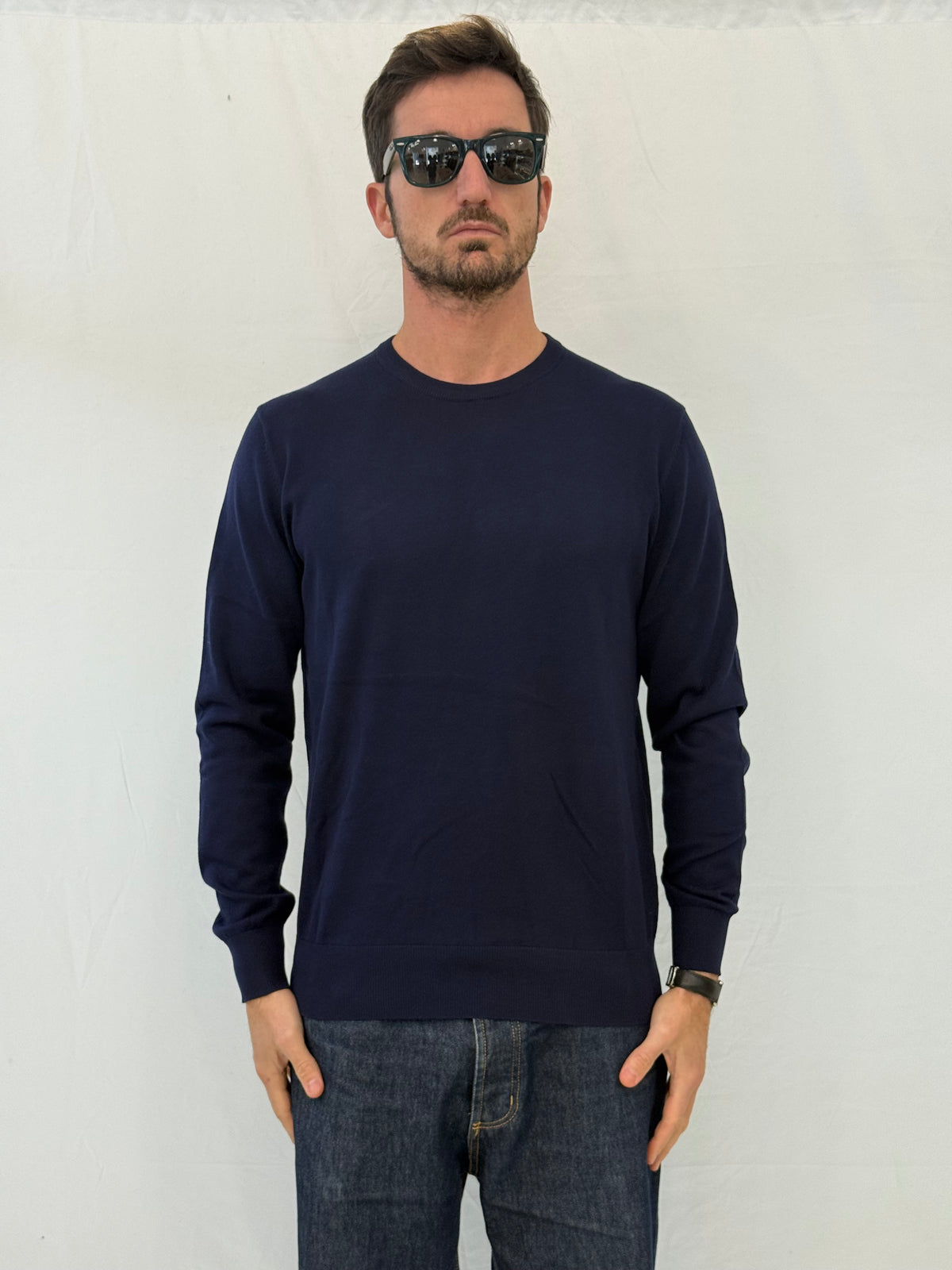 MAGLIA NQ1001 - BLU