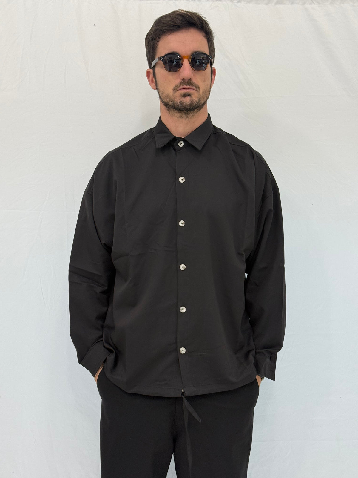 CAMICIA GI272 - NERO