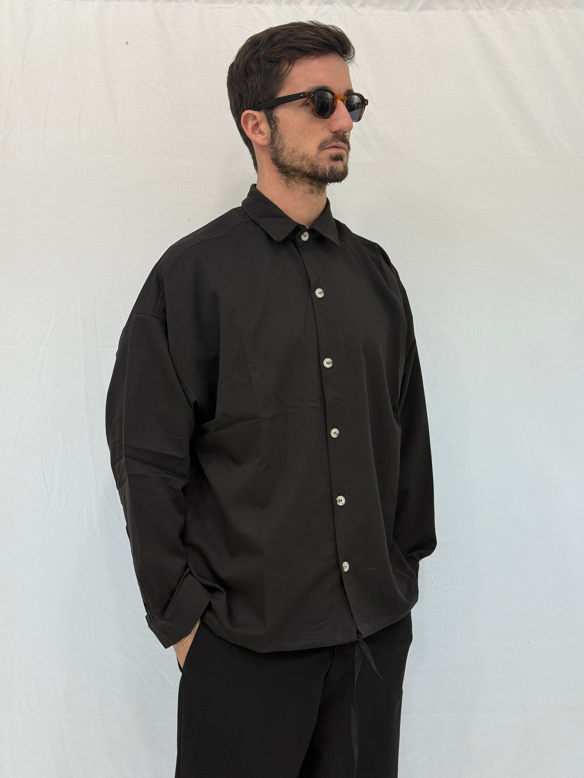 CAMICIA GI272 - NERO