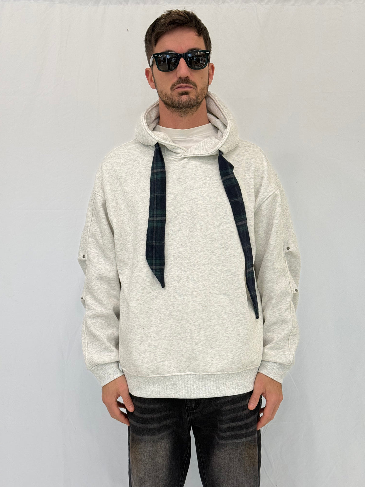 FELPA  A25511- GRIGIO NIKE