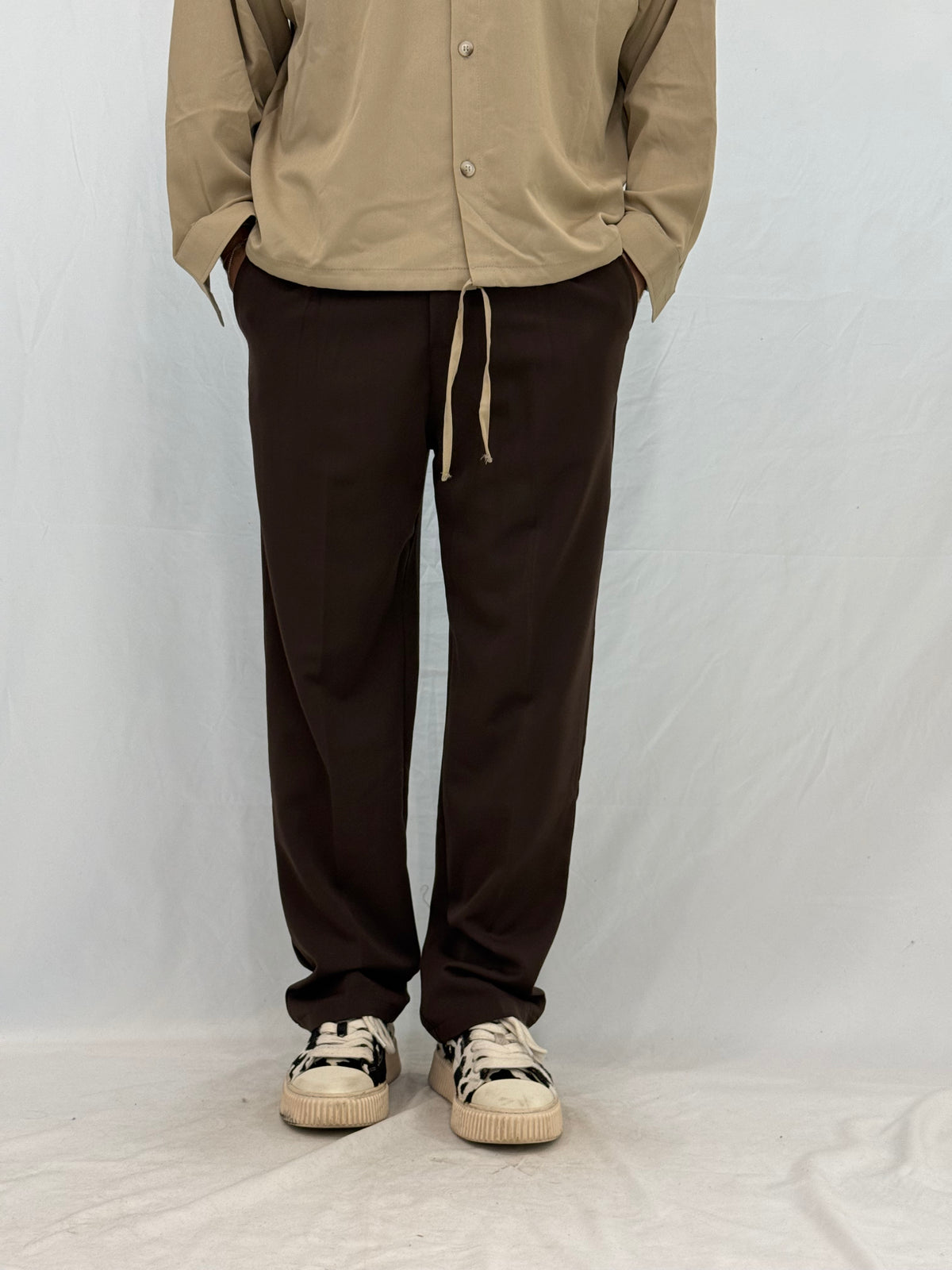PANTALONE PU2151/26 - MARRONE