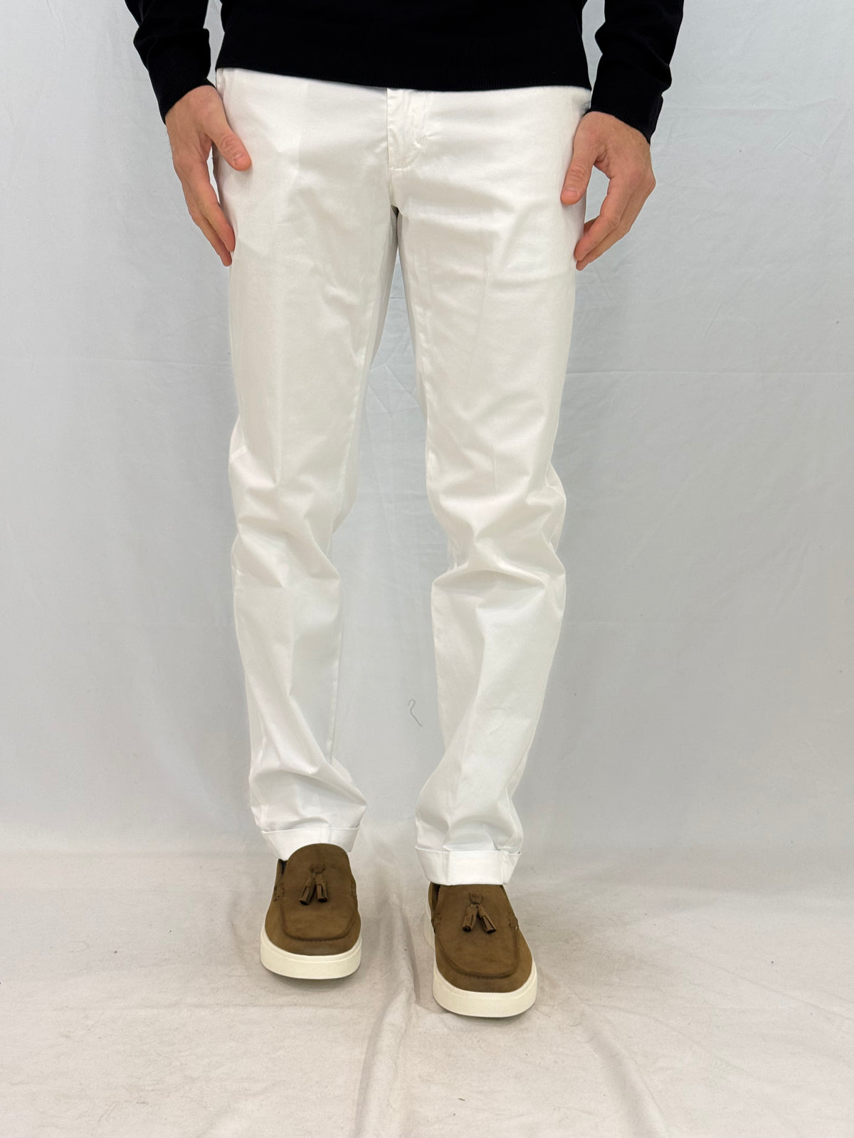 PANTALONE M1056/26 - BIANCO