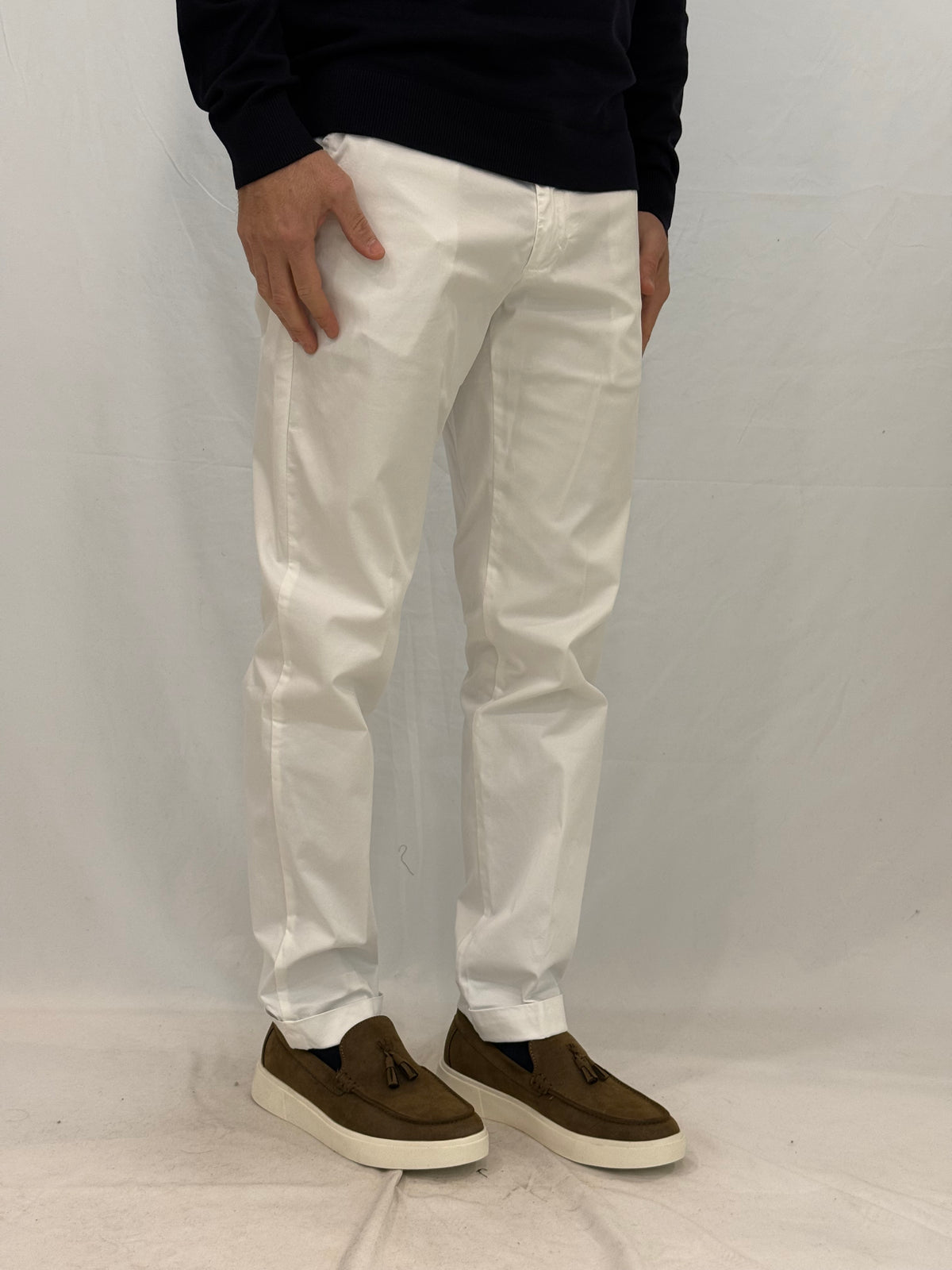 PANTALONE M1056/26 - BIANCO