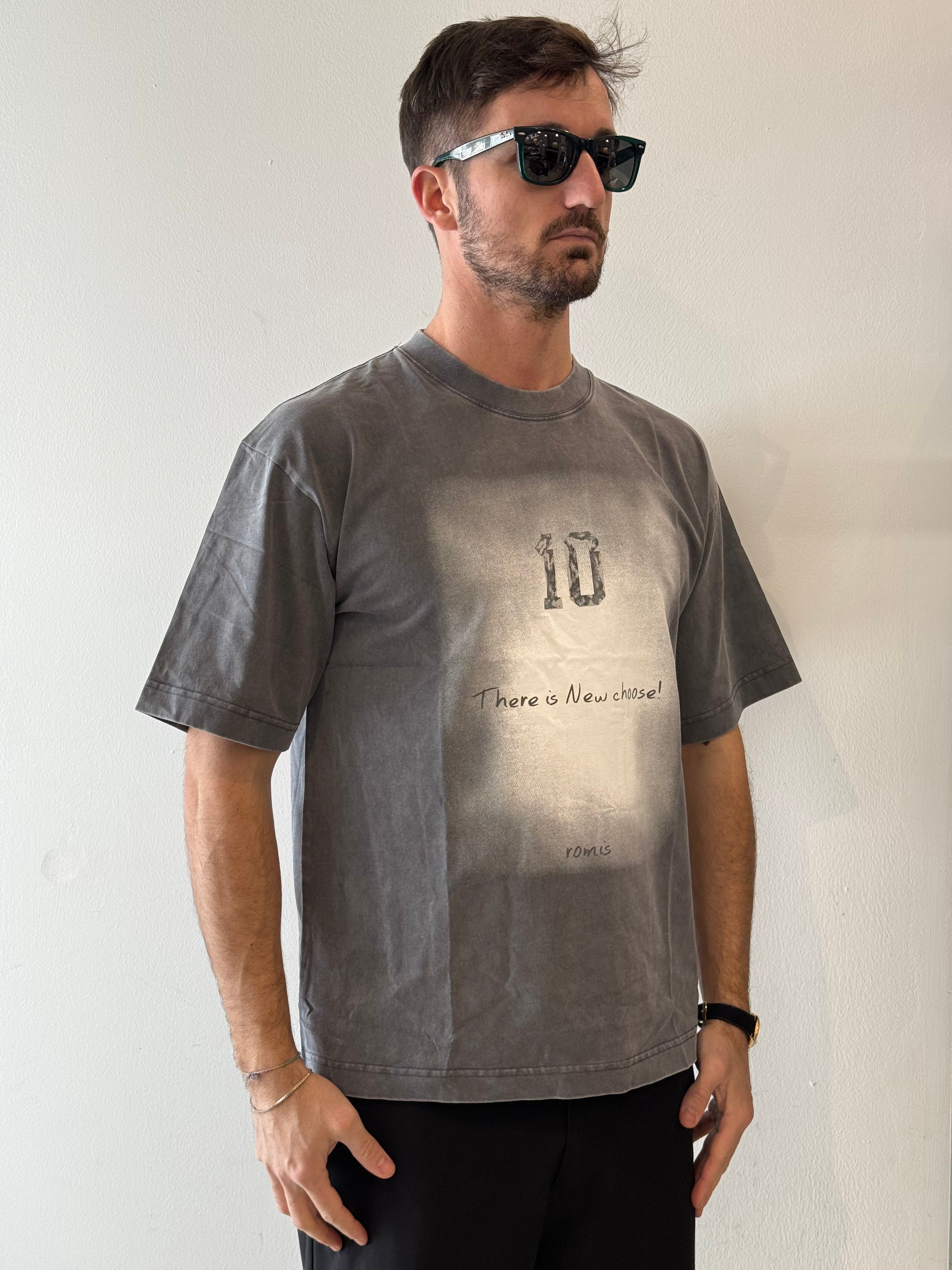 T-SHIRT 9127 - GRIGIO