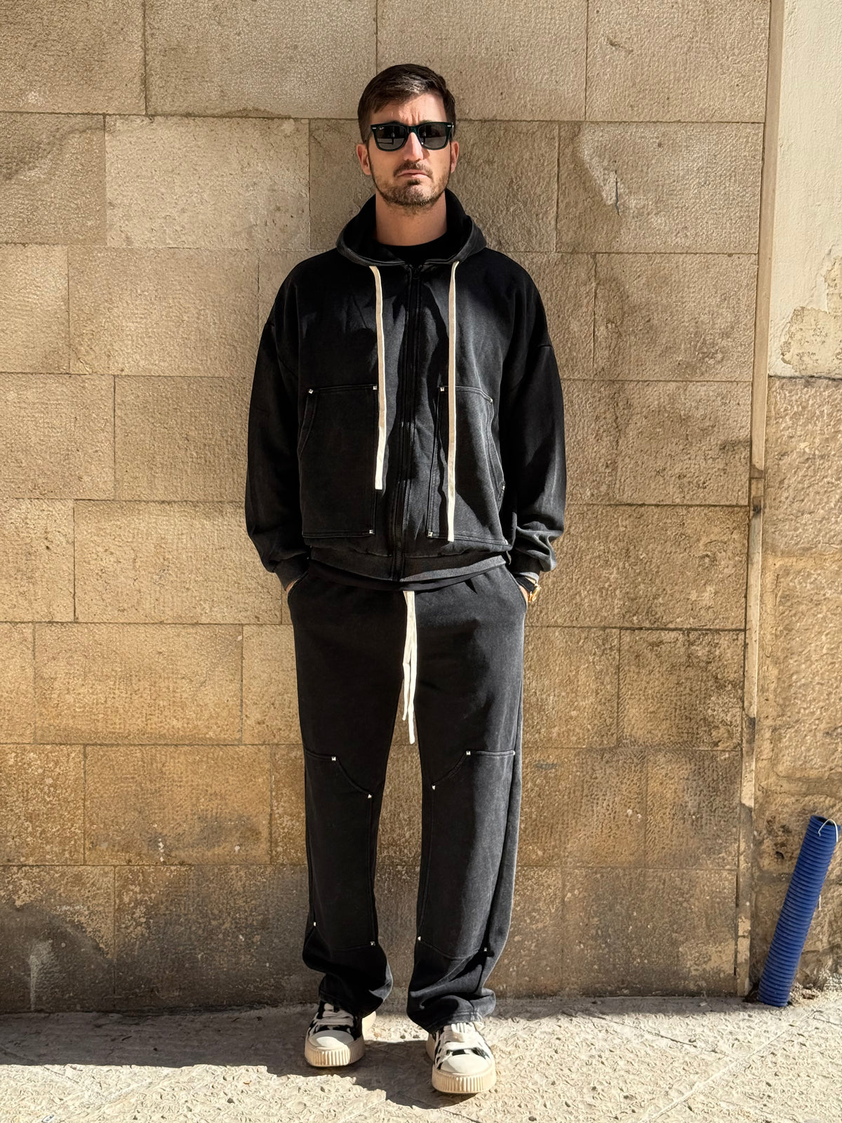 COORDINATO TUTA BM-217 - GRIGIO ANTRACITE