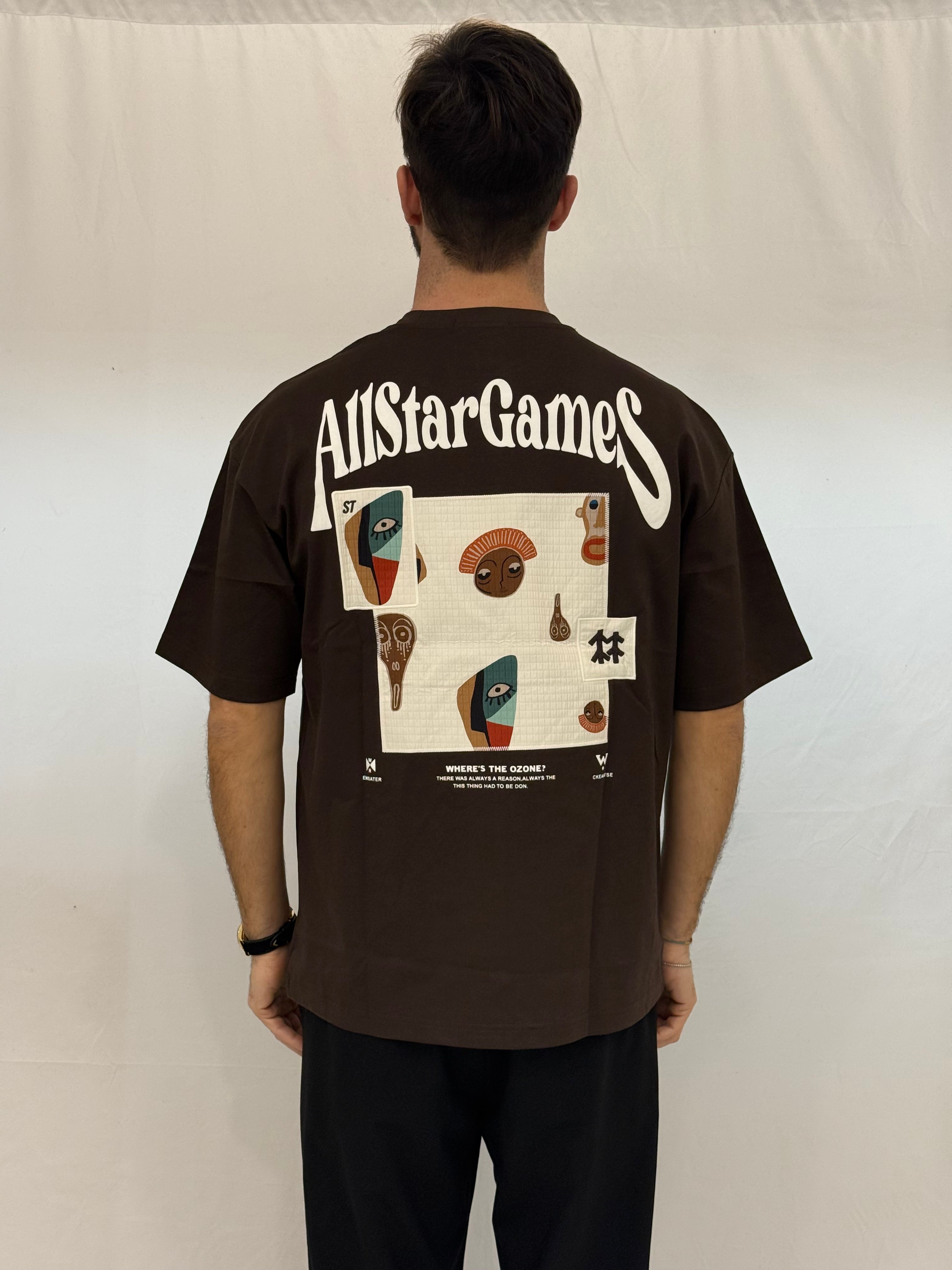 T-SHIRT 65060 - MARRONE