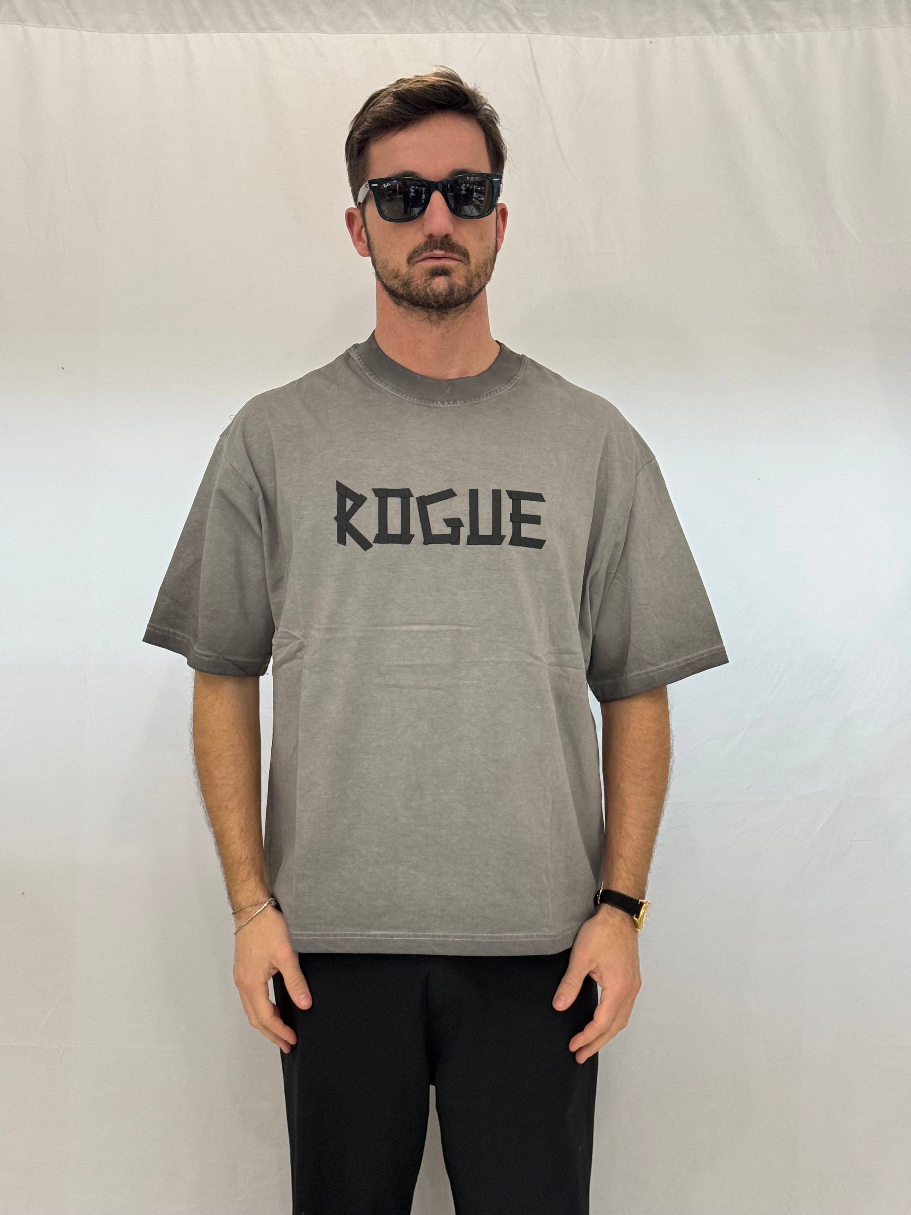 T-SHIRT BM-121 - GRIGIO