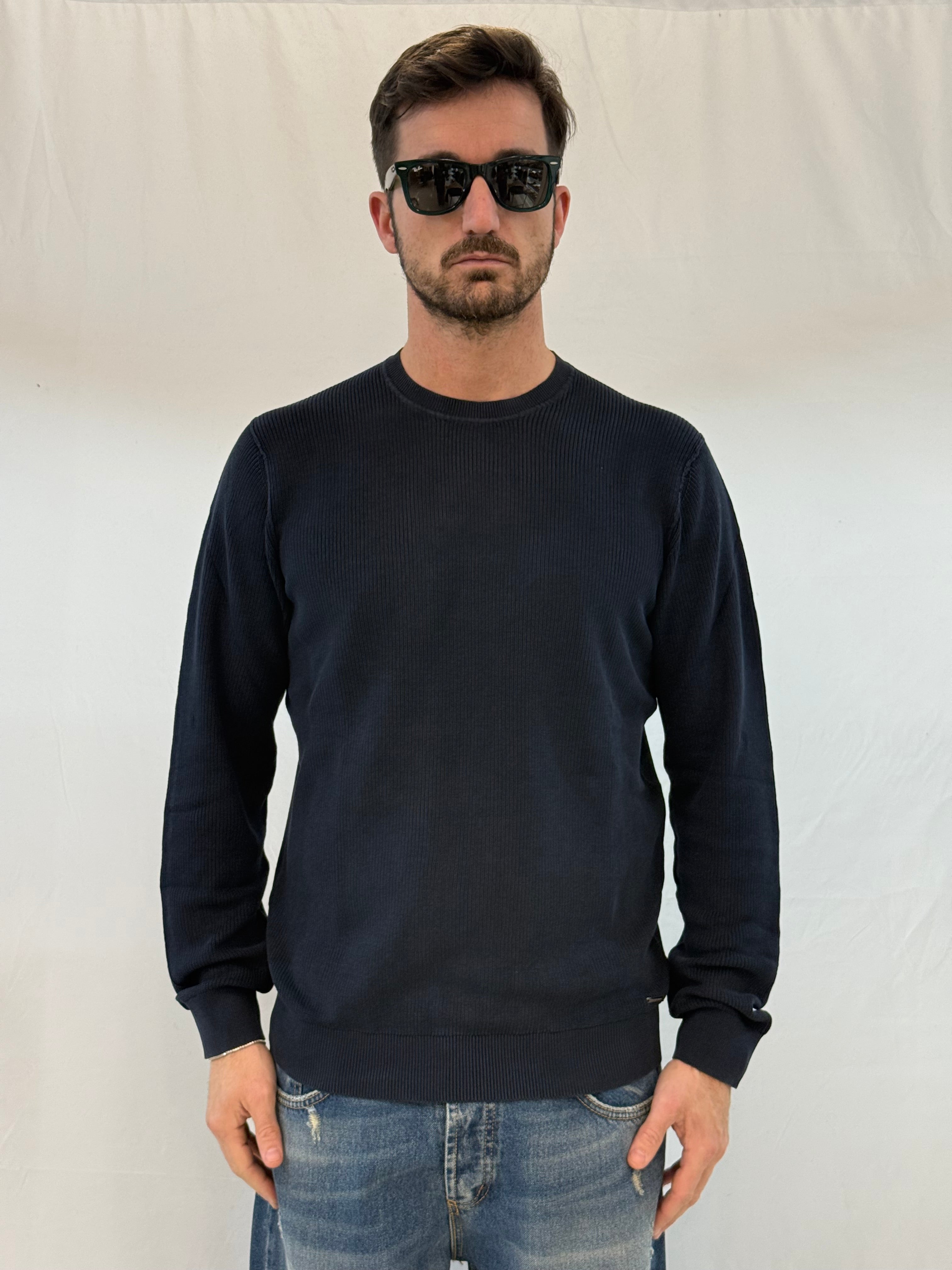 MAGLIA CB10009 - BLU