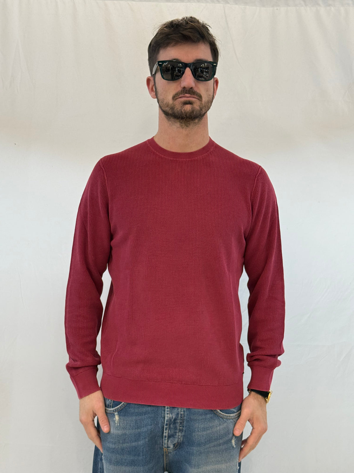 MAGLIA CB10009 - LAMPONE