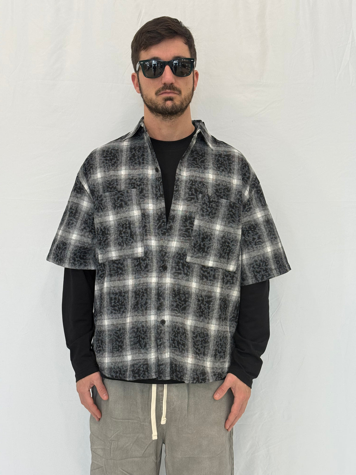 CAMICIA BM-371 - GRIGIO