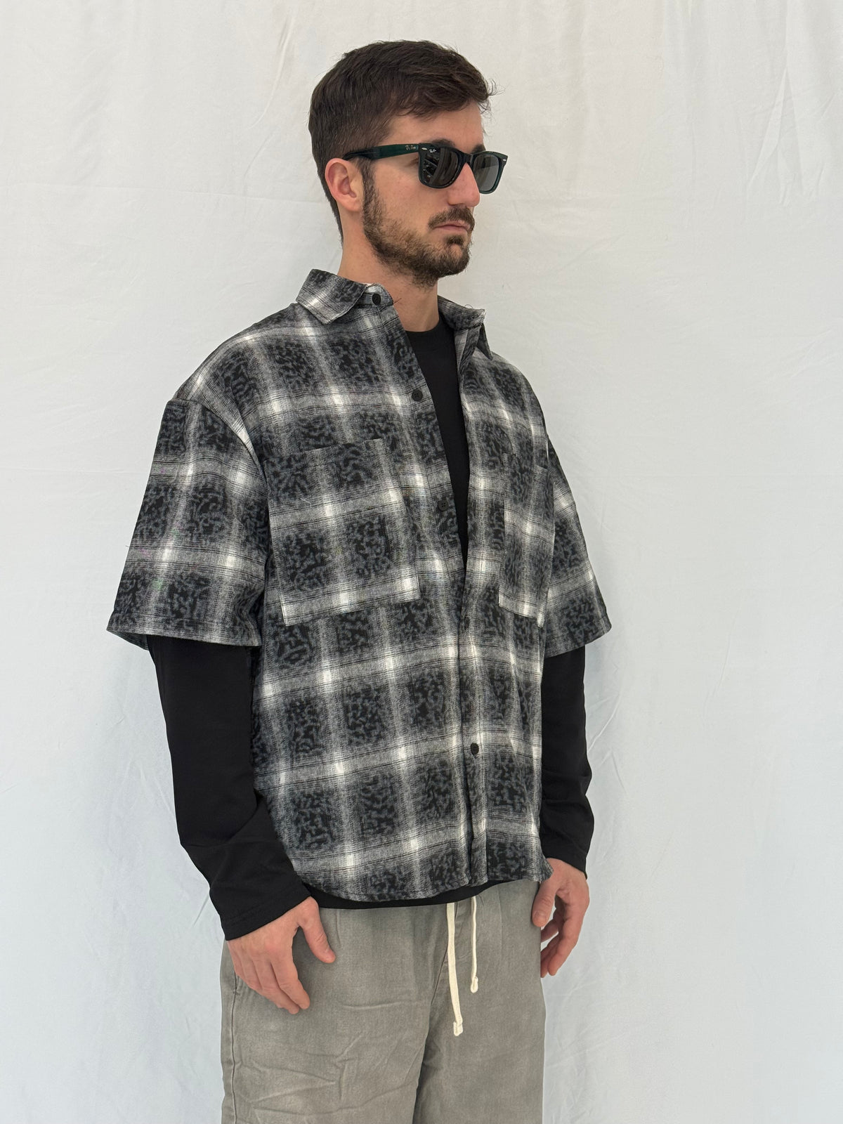 CAMICIA BM-371 - GRIGIO