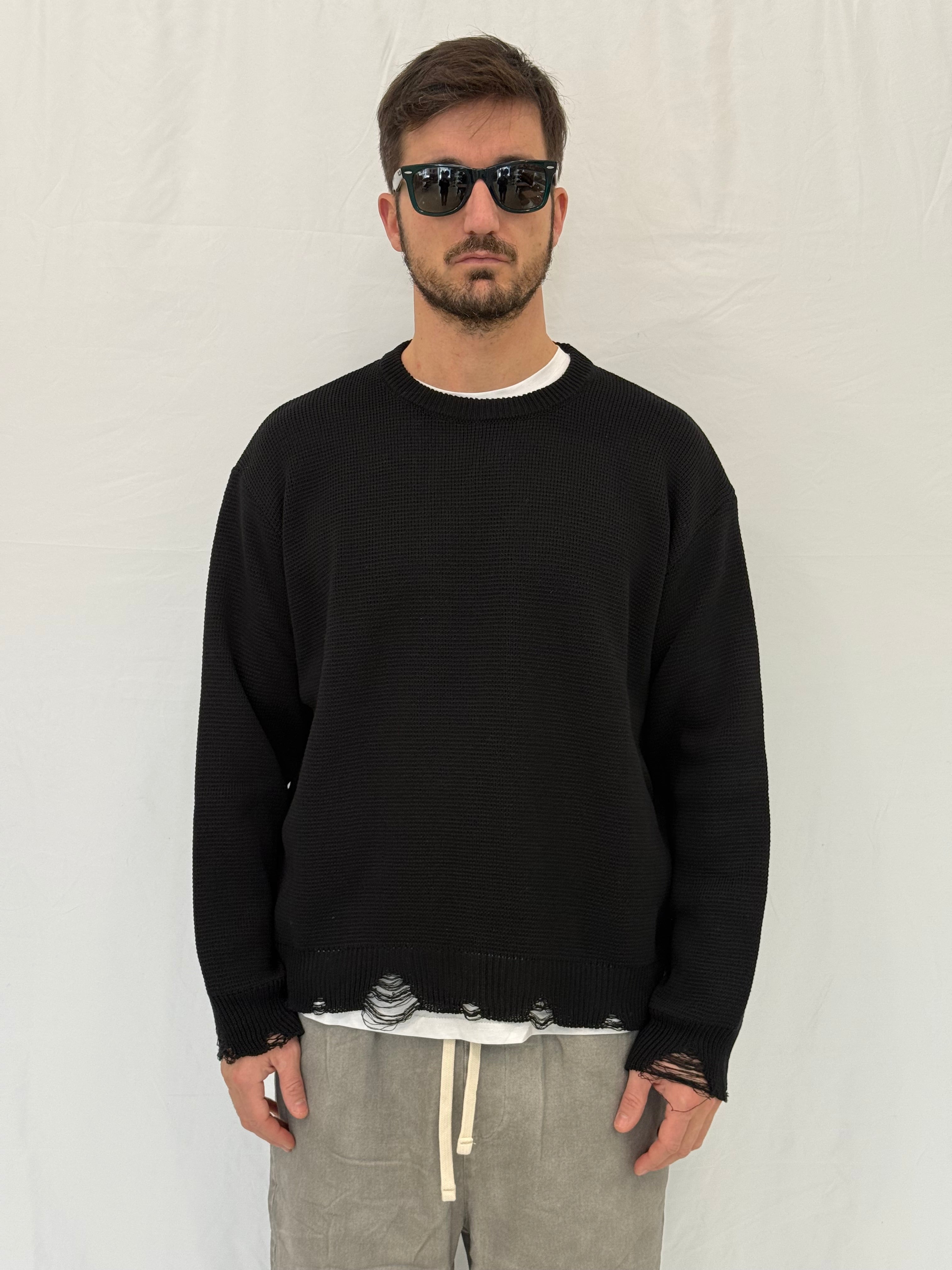 MAGLIA AC-GC731 - NERO