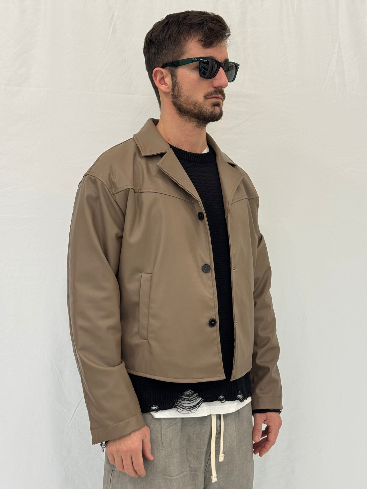 GIACCA ZG128 - FANGO