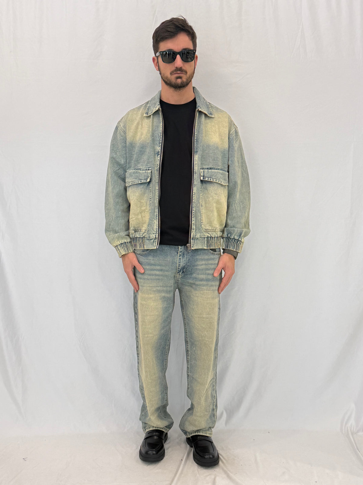 COORDINATO M5396 - BLU SLAVATO