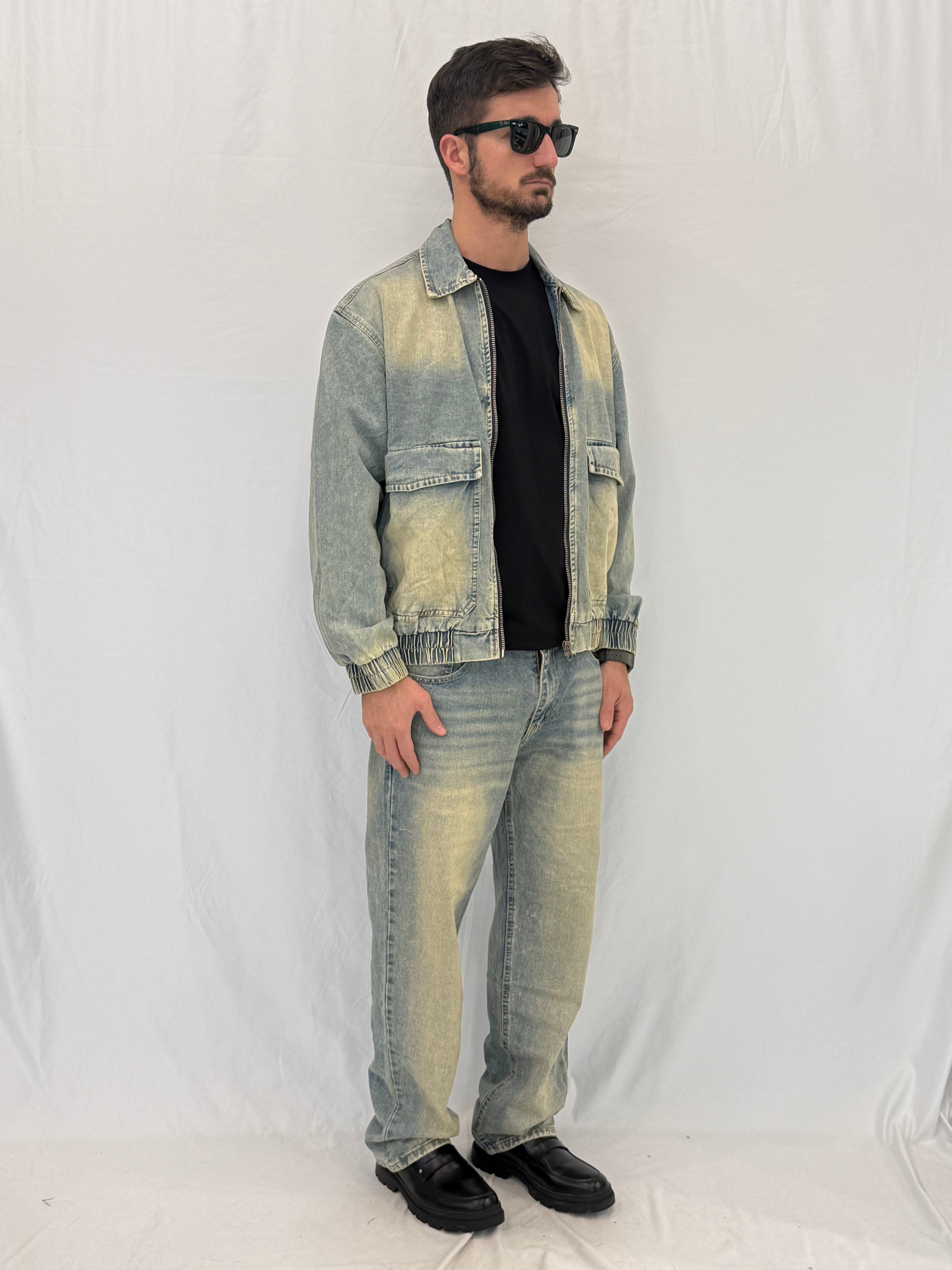 COORDINATO M5396 - BLU SLAVATO
