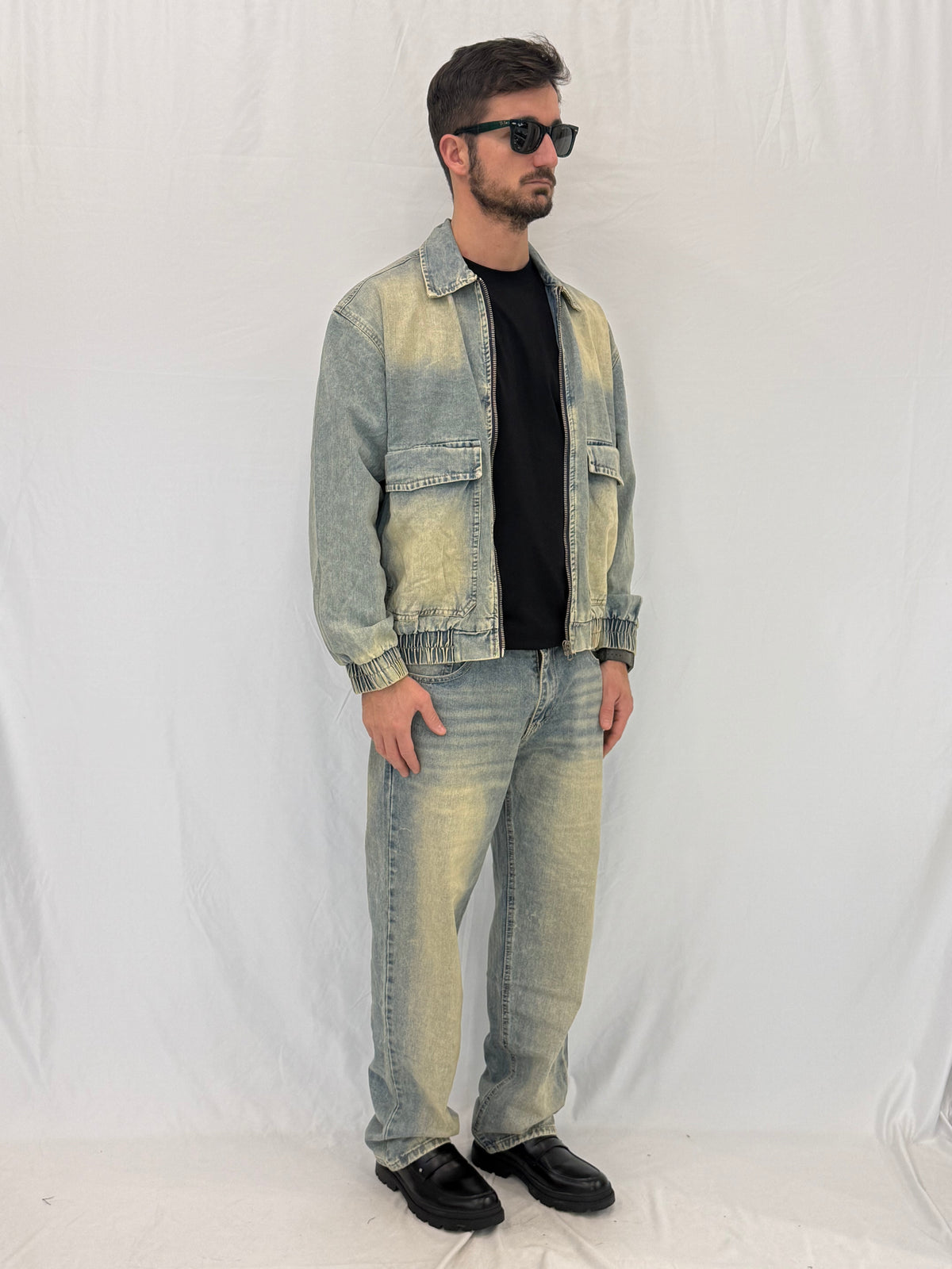 COORDINATO M5396 - BLU SLAVATO