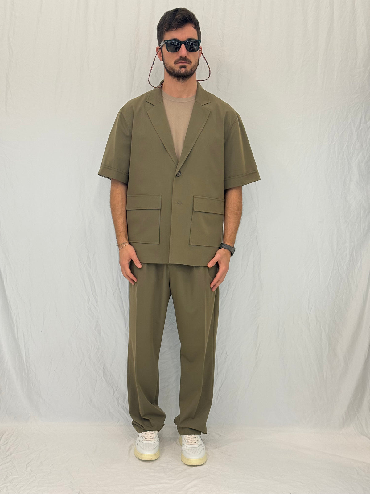 ABITO JZCRLBQ - VERDE MILITARE
