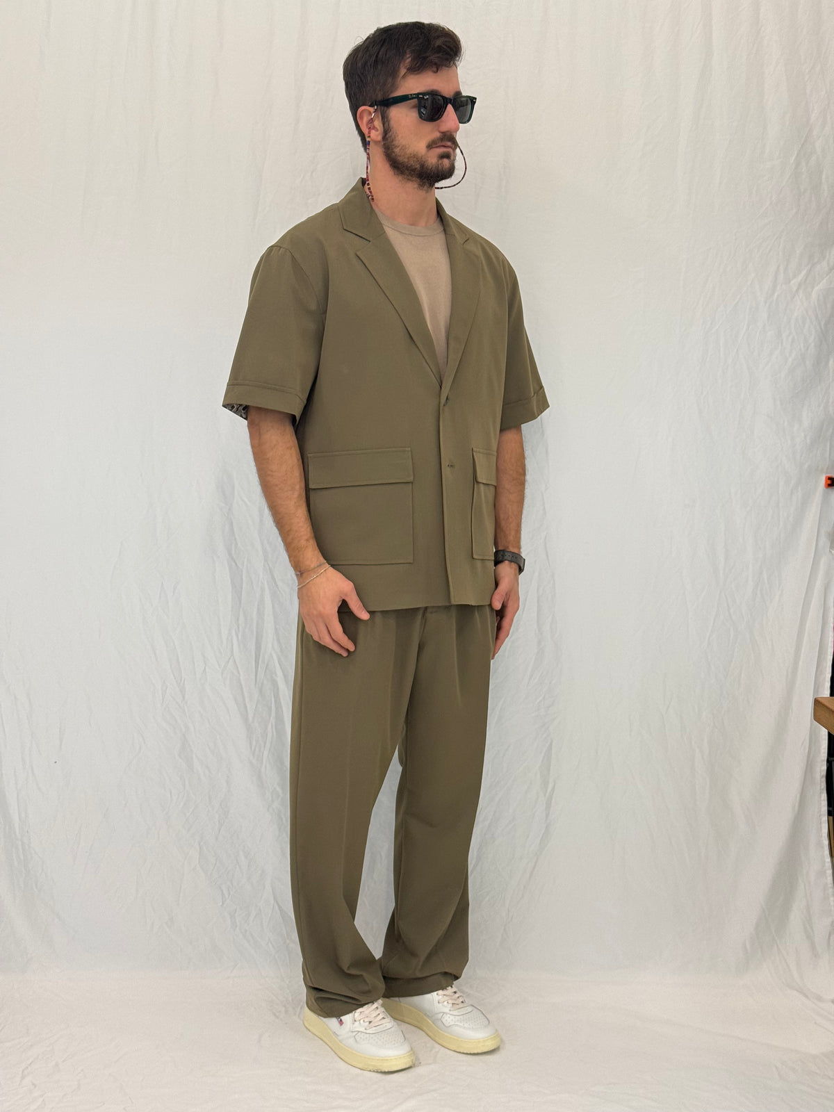 ABITO JZCRLBQ - VERDE MILITARE
