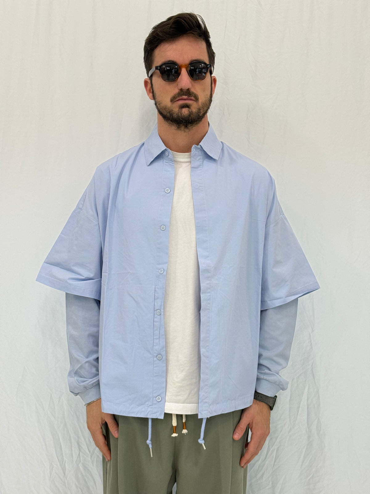 CAMICIA 0313 - CELESTE