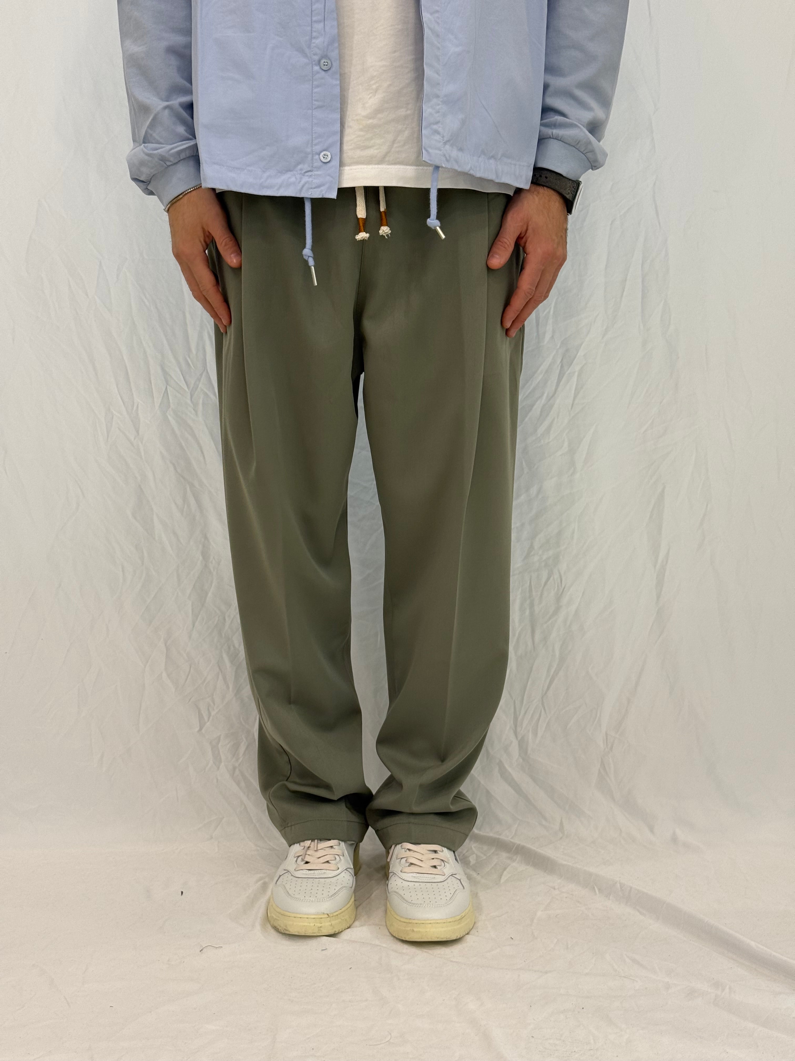PANTALONE P93403011 - VERDE MILITARE