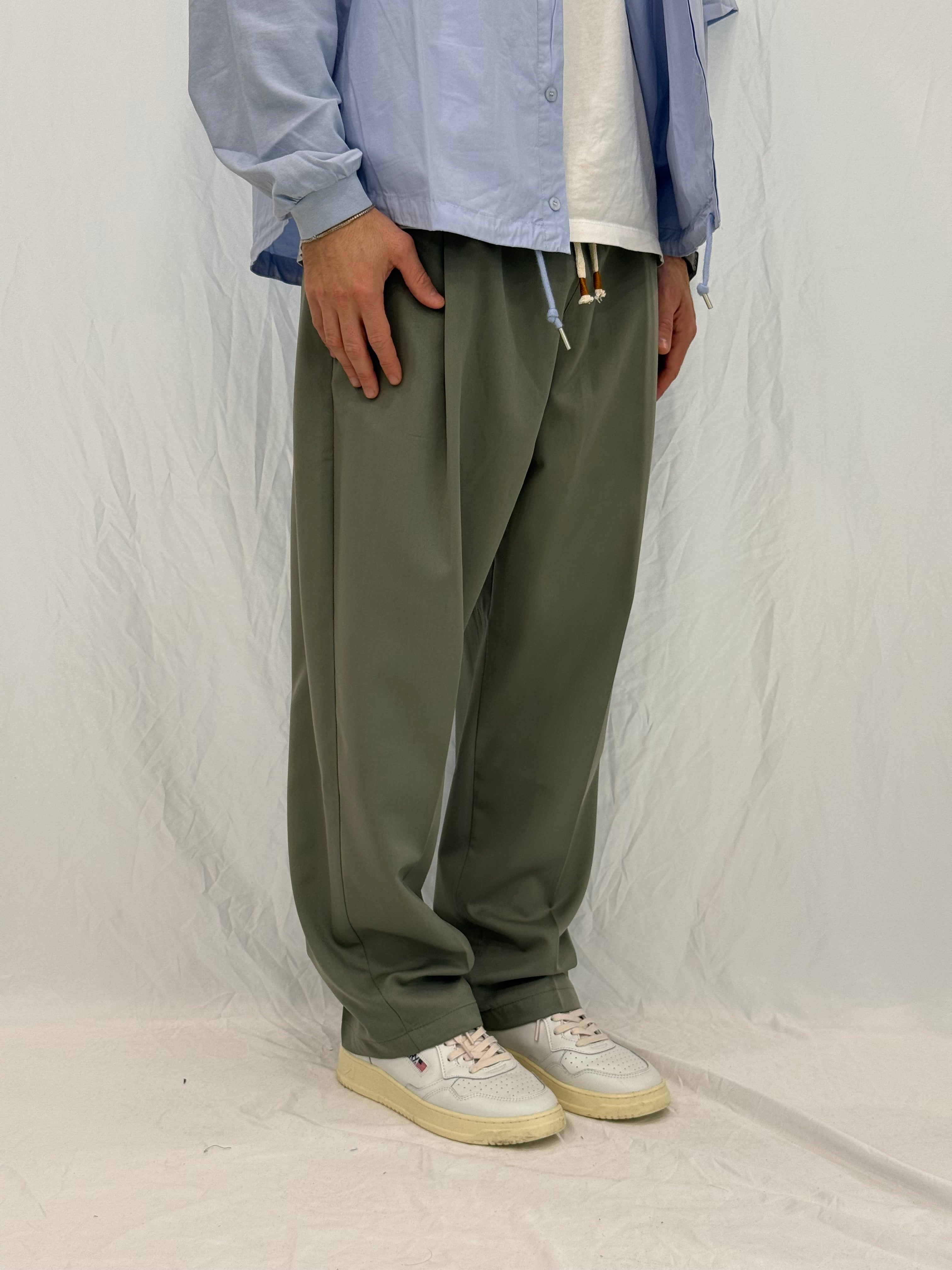 PANTALONE P93403011 - VERDE MILITARE
