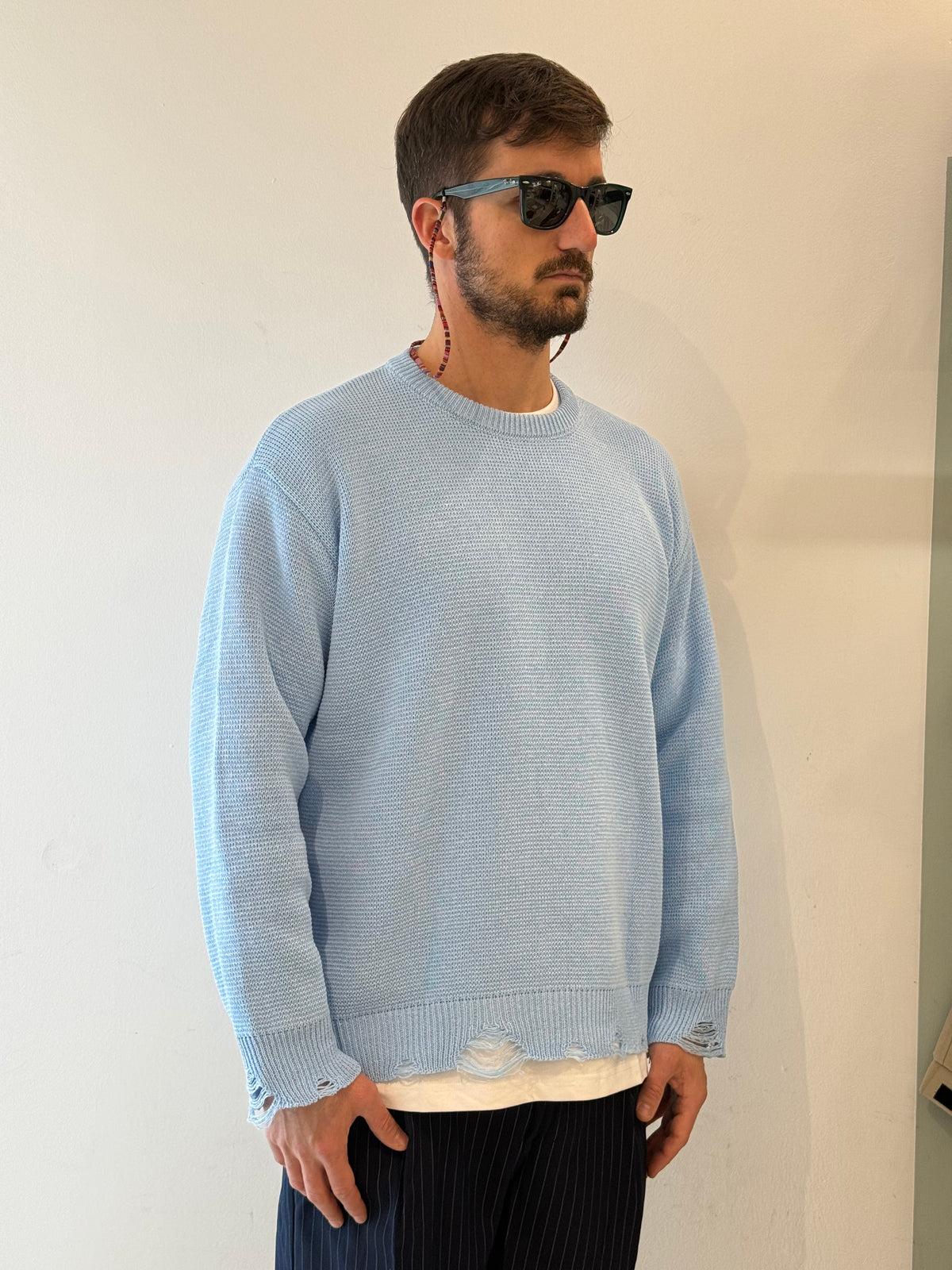 MAGLIA AC-GC731 - CELESTE