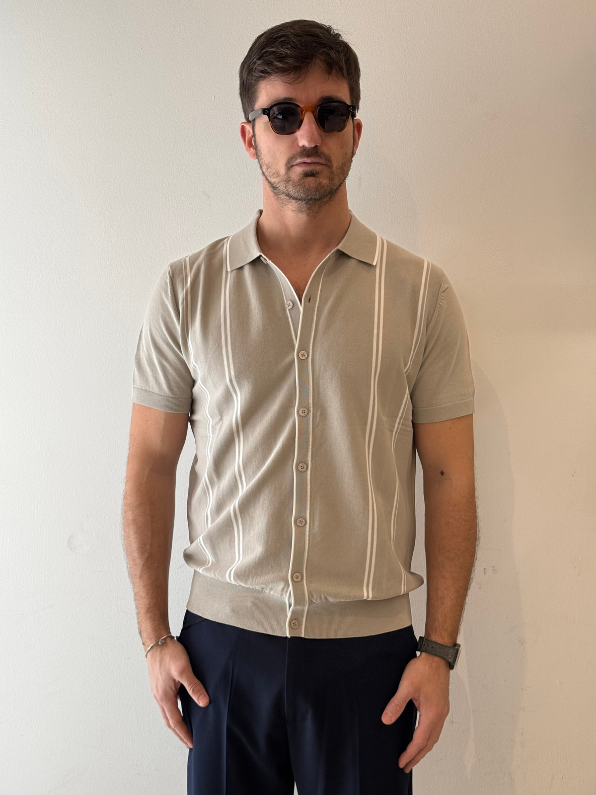 MAGLIA POLO 661066 - SABBIA