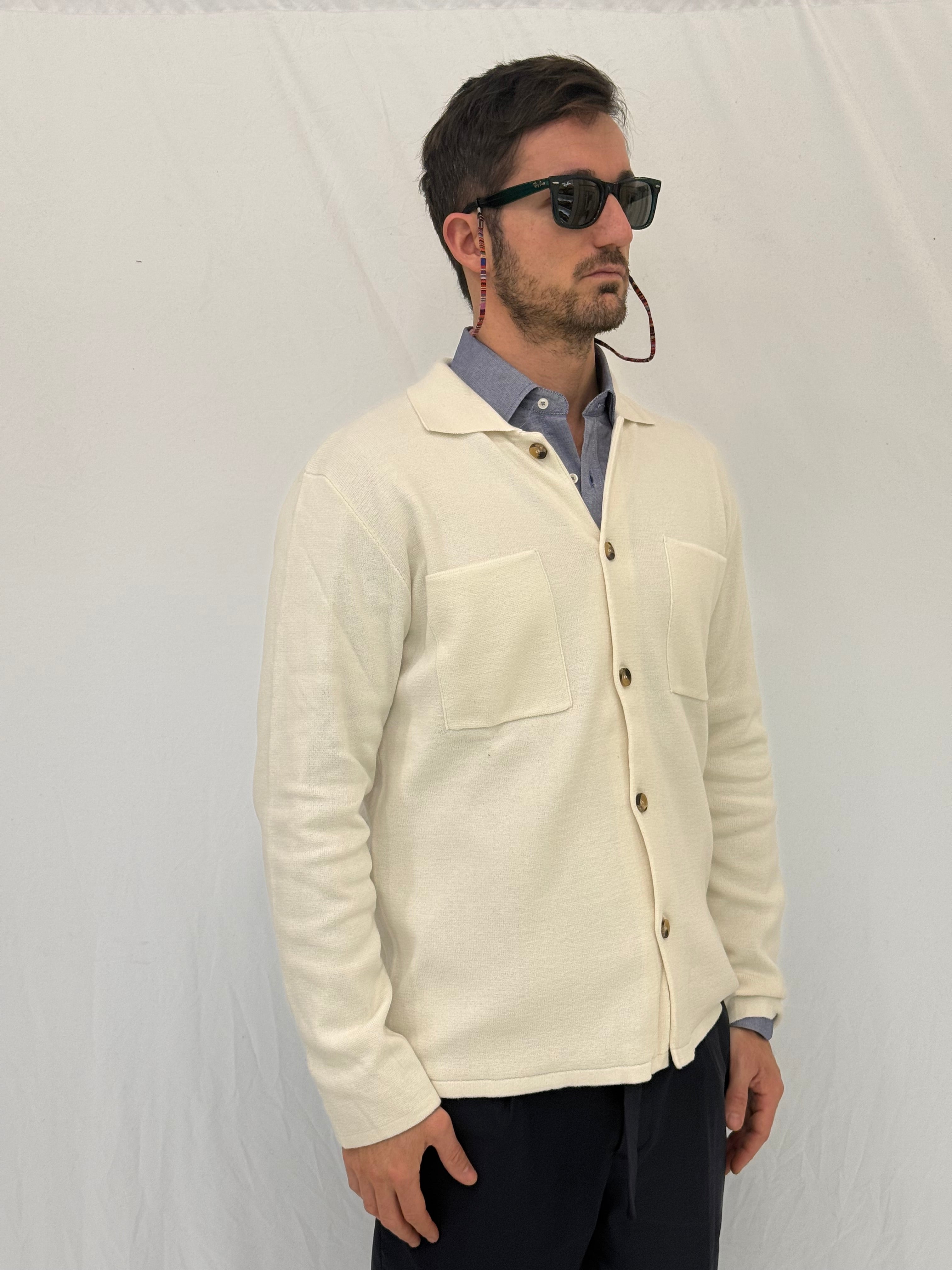 CARDIGAN 5006-126 - PANNA