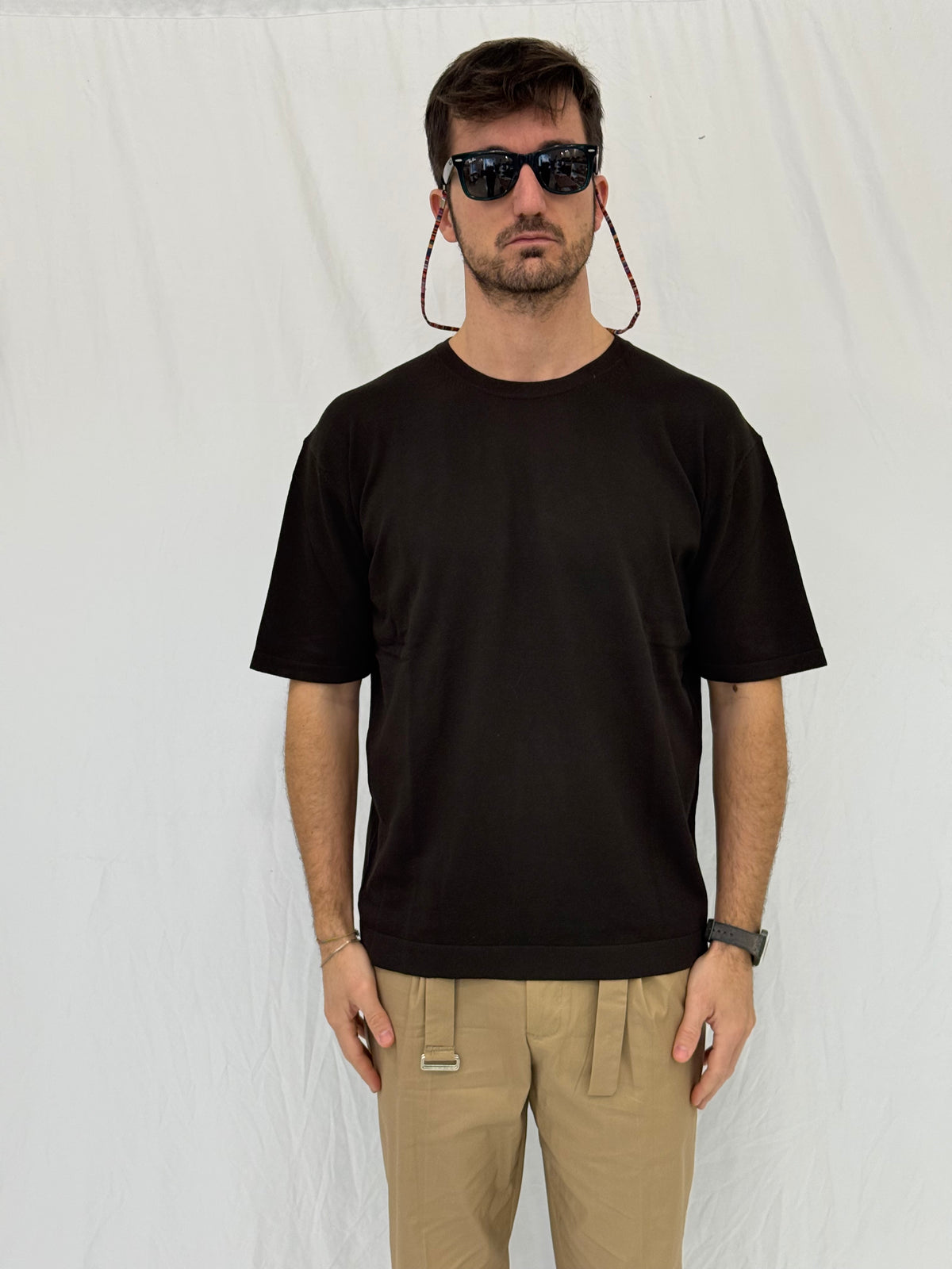 MAGLIA  5097126- MARRONE