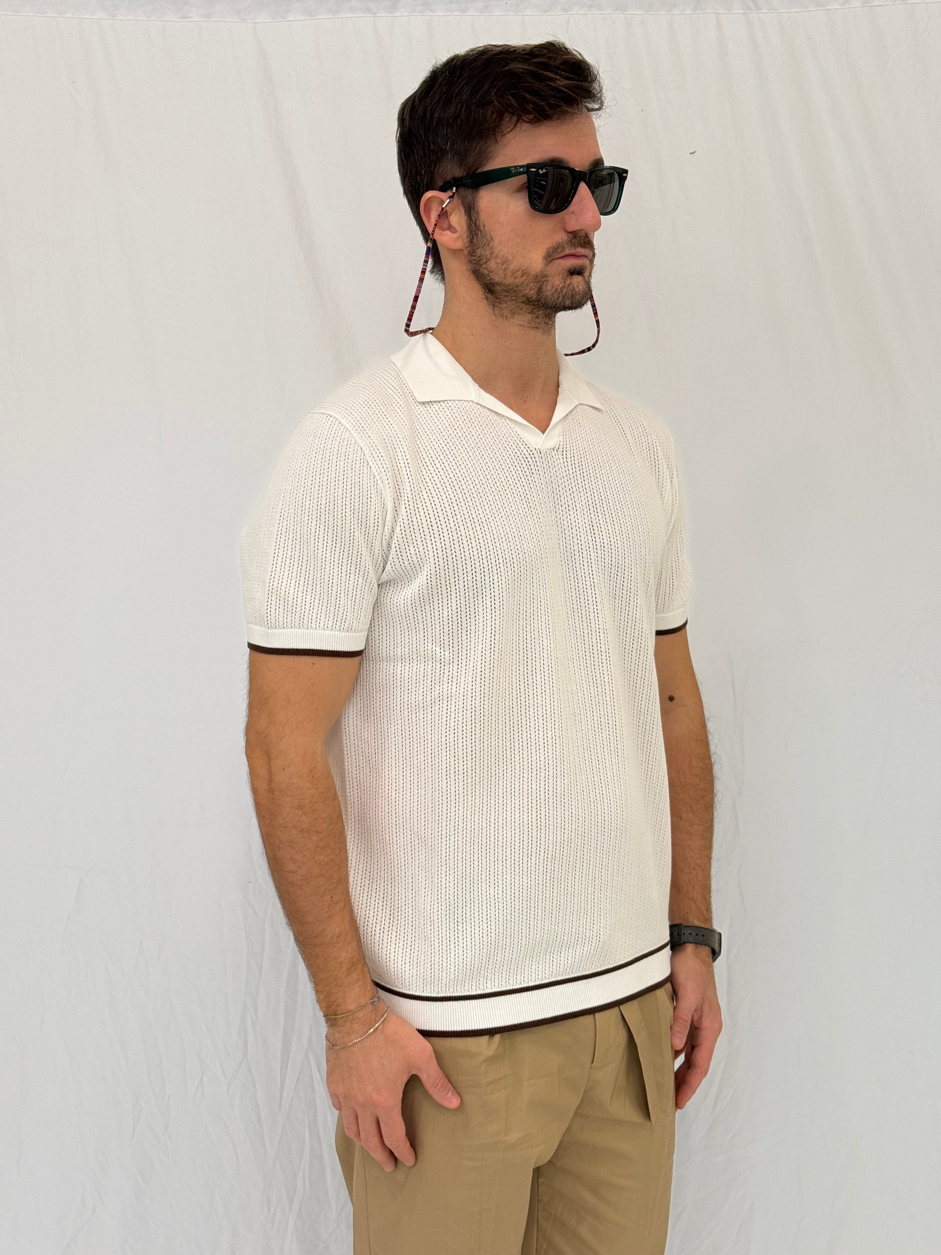POLO 661153- BIANCO