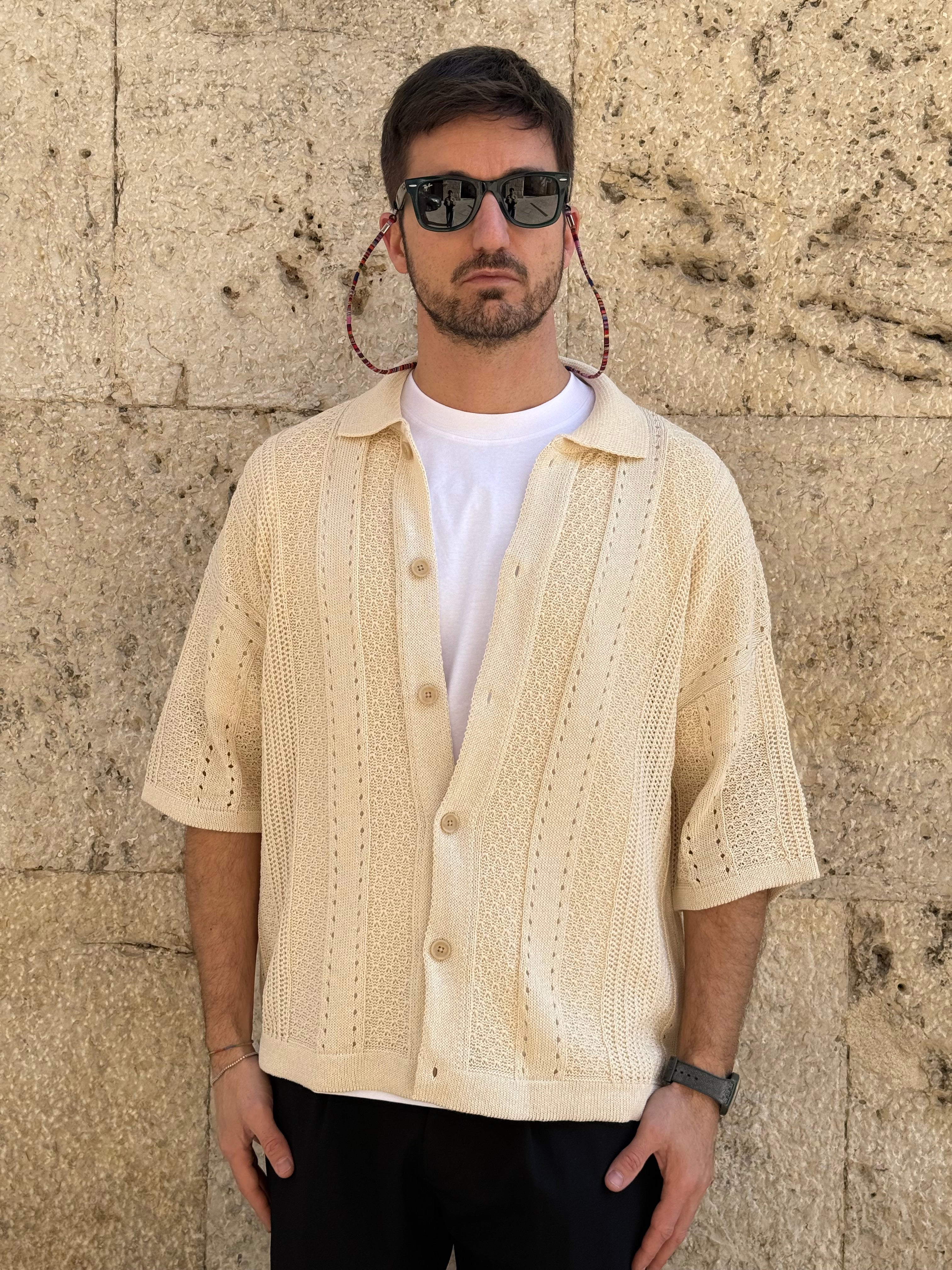 CARDIGAN AC26518 - BEIGE