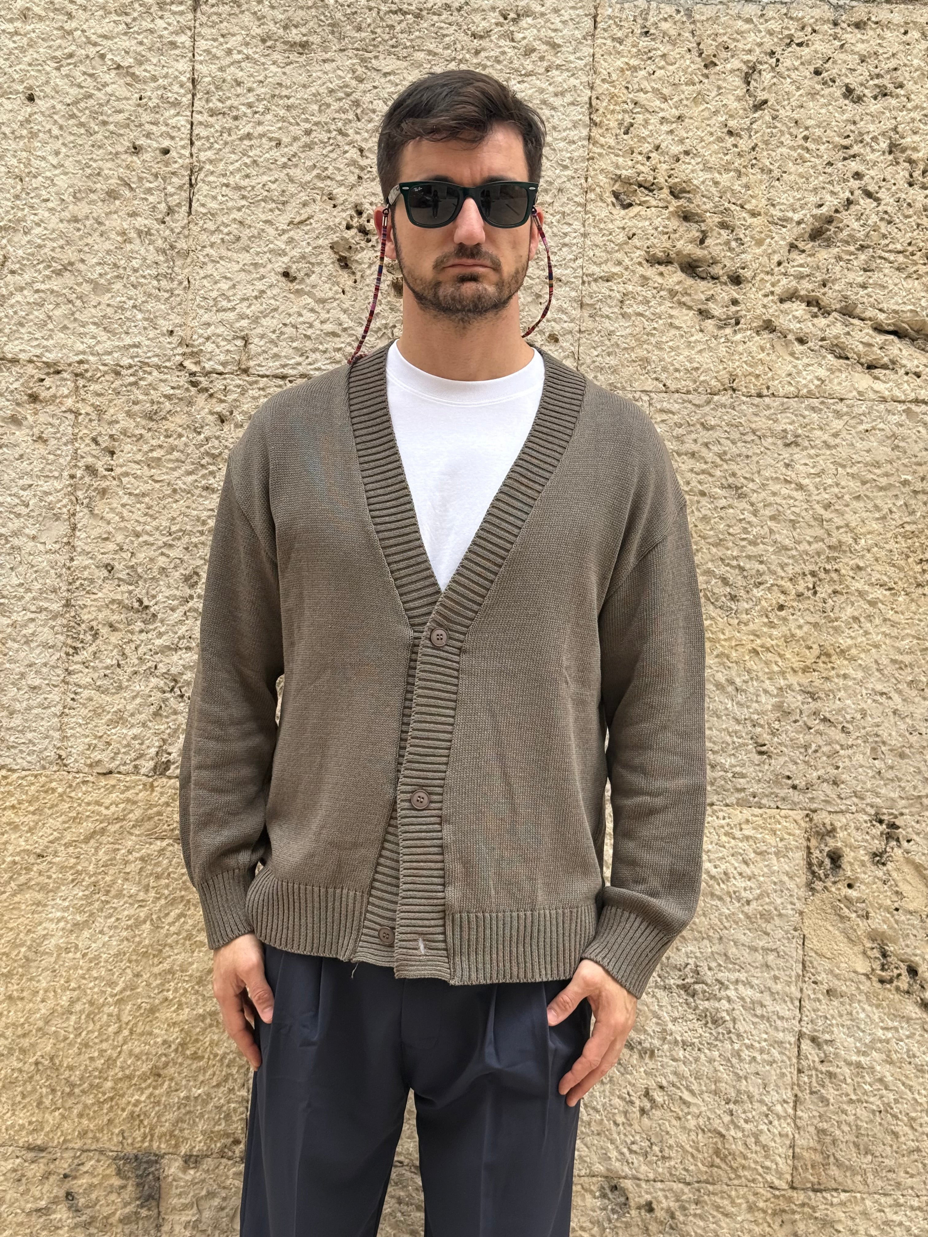 CARDIGAN Z835 - TORTORA